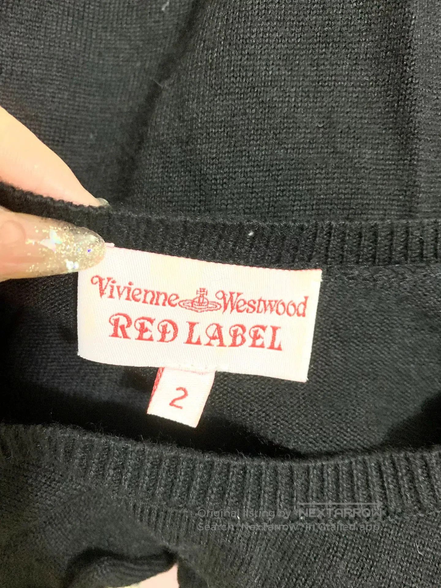Vivienne Westwood Vivienne Westwood Black Heart Sweater. Size M / US 6-8 / IT 42-44 - 6 Thumbnail