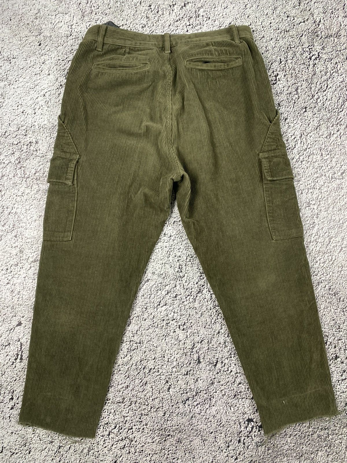 Vintage Vintage Y2K cargo corduroy cropped pants 00s streetwear Size US 30 / EU 46 - 5 Thumbnail