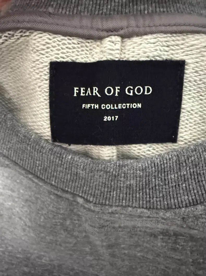 Fear of God Fear of God 5th Snowflake Gray Crewneck sweatshirt Size US M / EU 48-50 / 2 - 4 Thumbnail