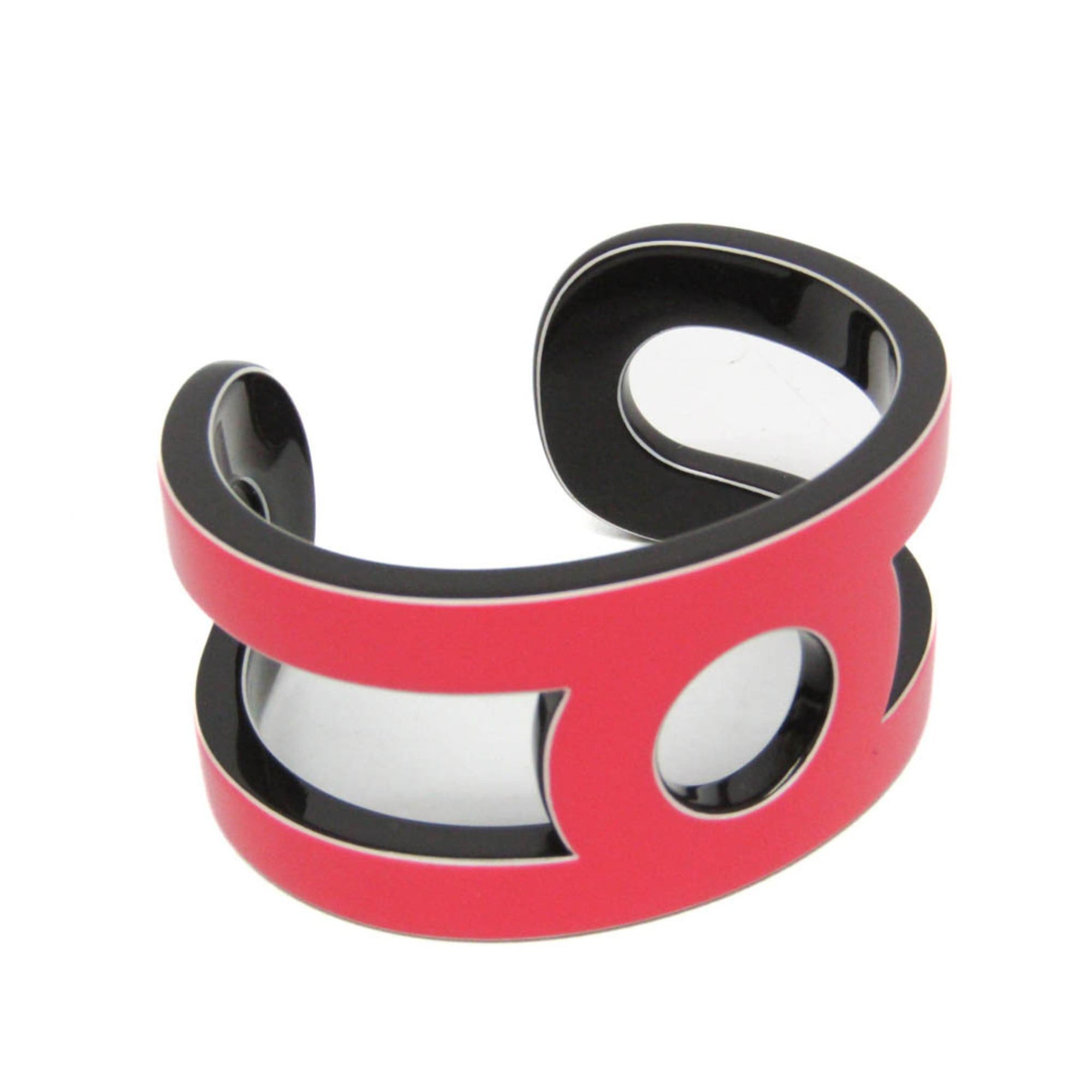 Hermes Hermes Variation Lacquer,Wood Bangle Brown,Pink Size ONE SIZE - 1 Thumbnail