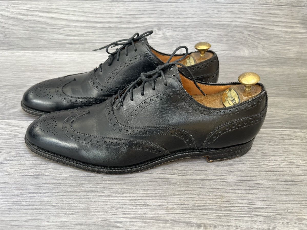 Edward Green Edward green oxford wingtip leather shoes sz 9 Size US 9 / EU 42 - 4 Thumbnail