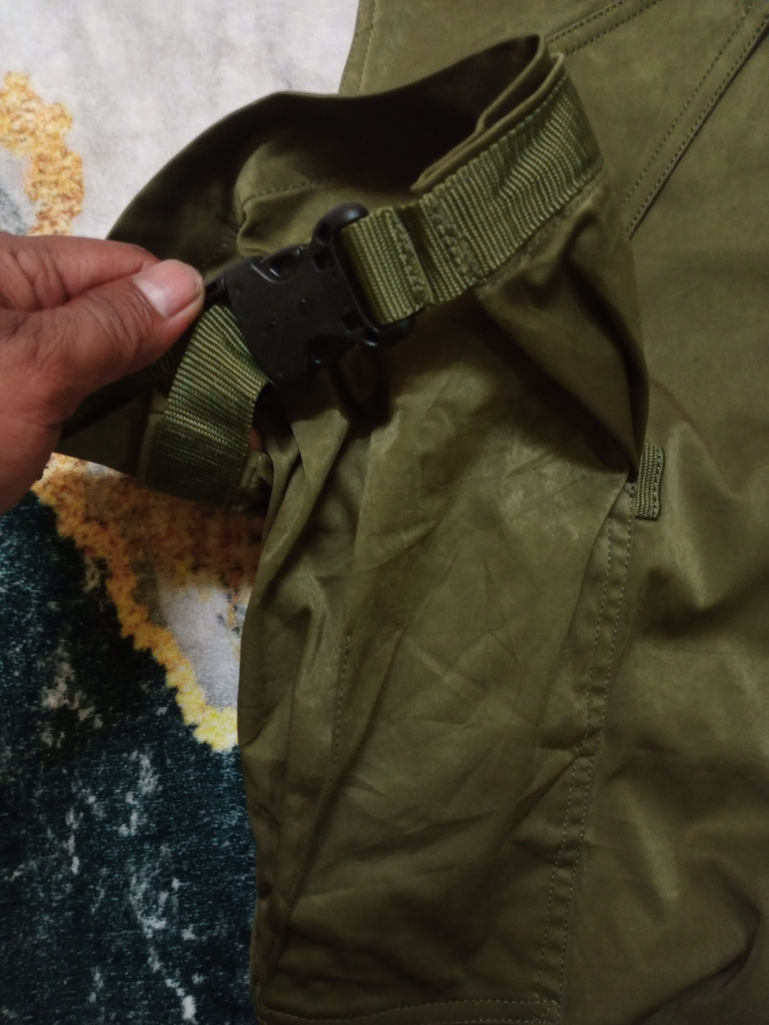 meanswhile Rare Vintage Meanswhile Tactical Pocket Cargo Pants Size US 36 / EU 52 - 14 Thumbnail
