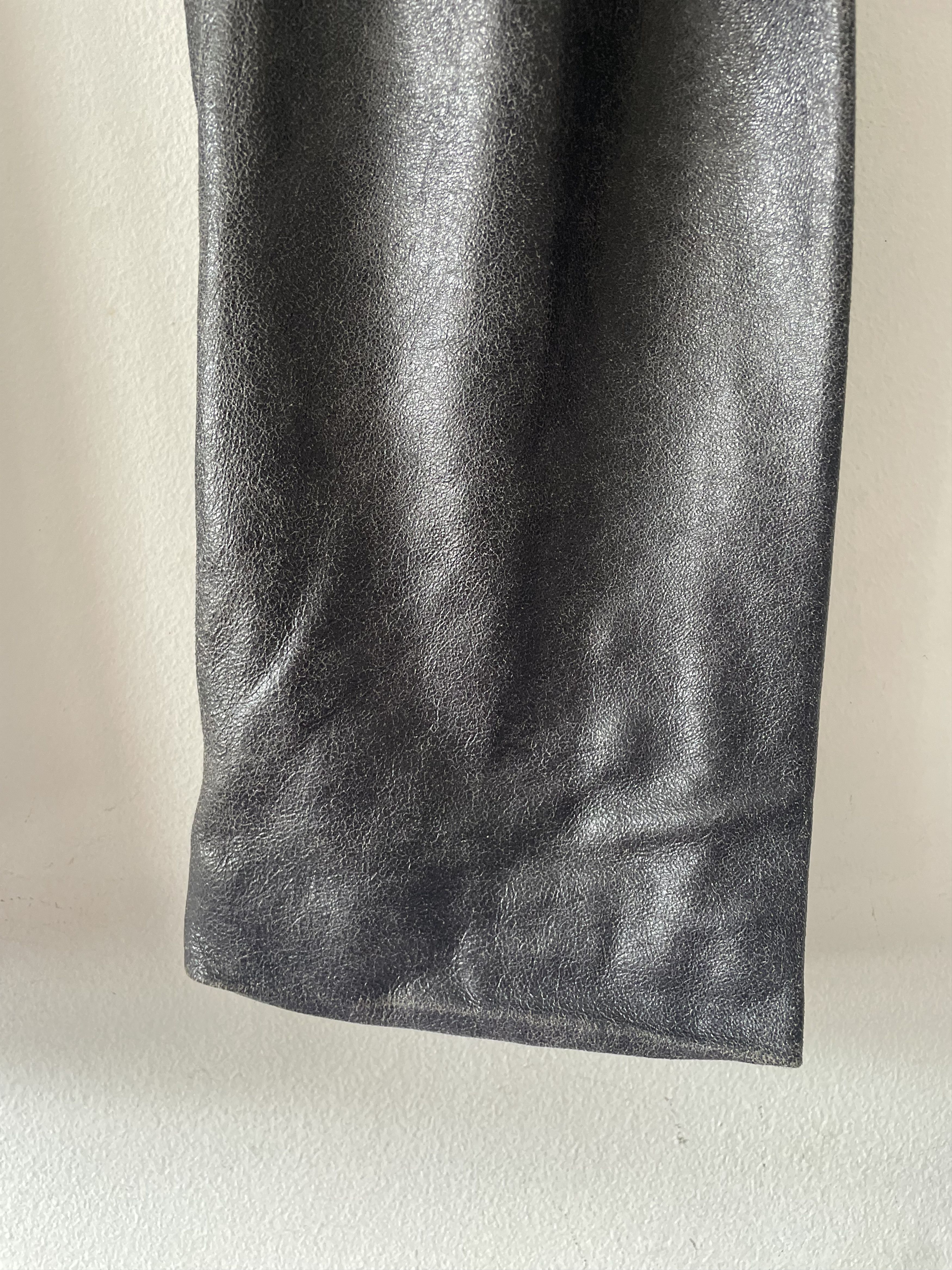 Jean Paul Gaultier Archive lamb leather JPG pants Size 32" / US 10 / IT 46 - 14 Thumbnail