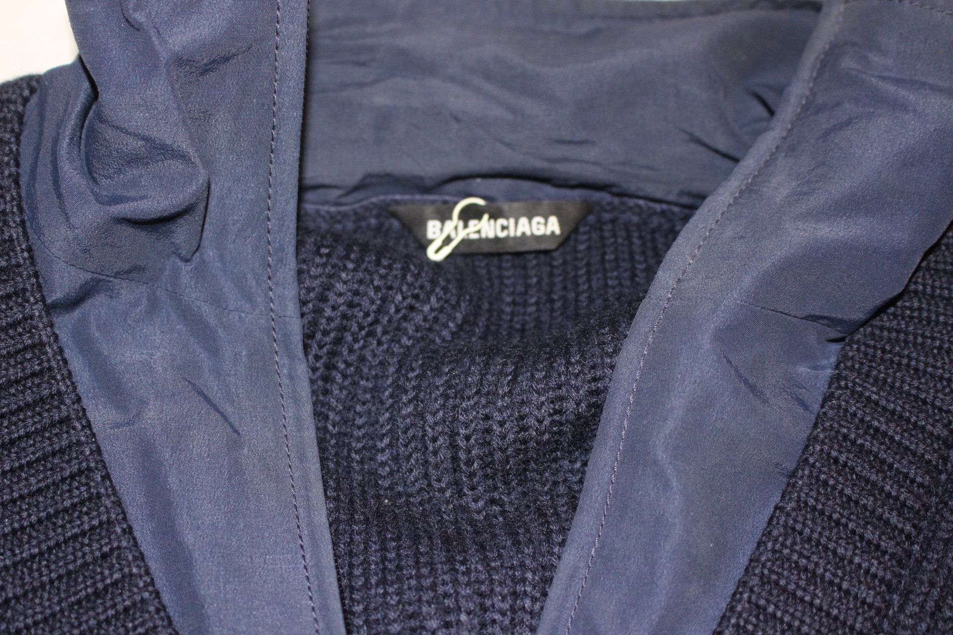 Balenciaga Balenciaga Layered Knit Tracksuit Sweater Size US XL / EU 56 / 4 - 9 Thumbnail