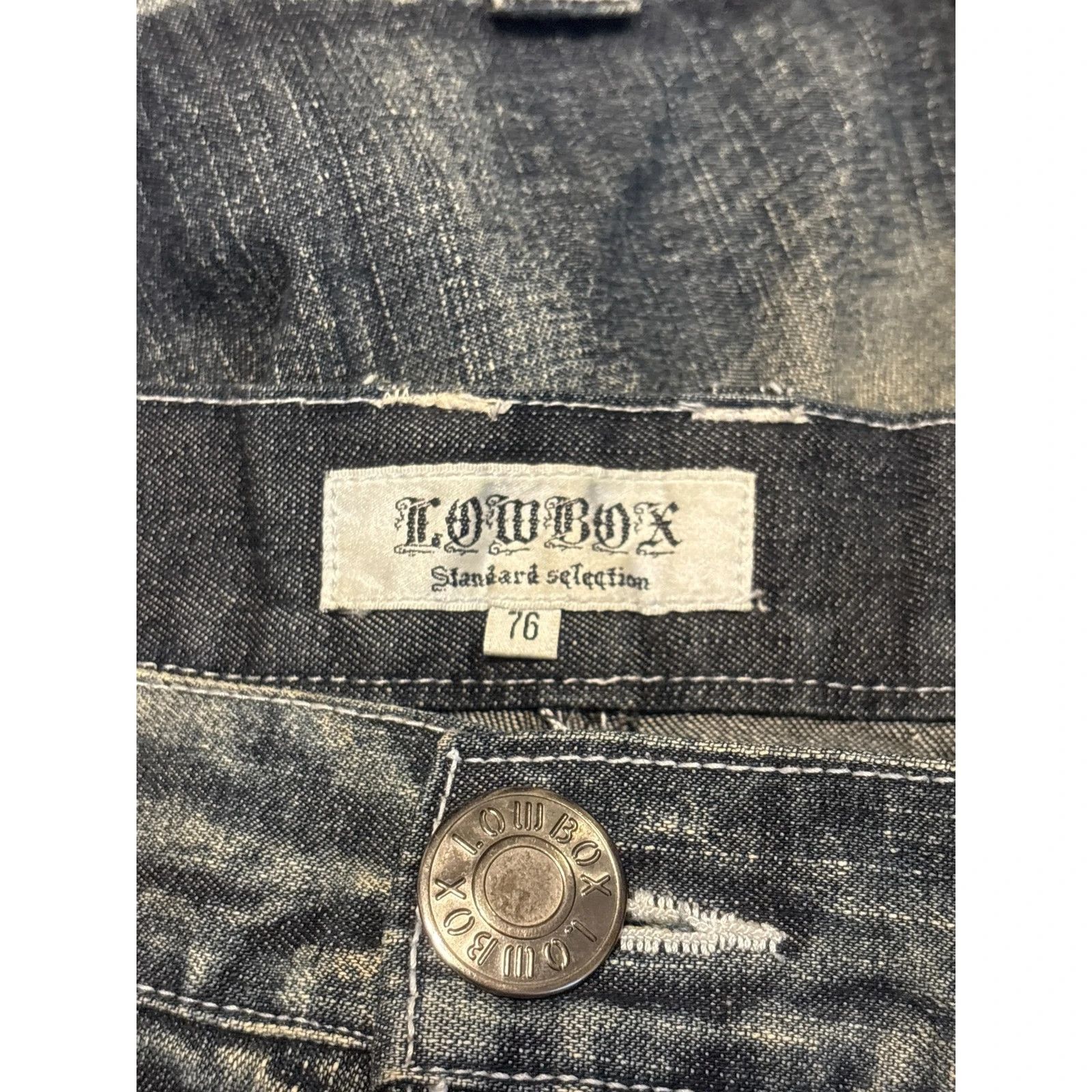 LOWBOX Lowbox blue utility cargo bondage denim jeans Size US 30 / EU 46 - 5 Thumbnail