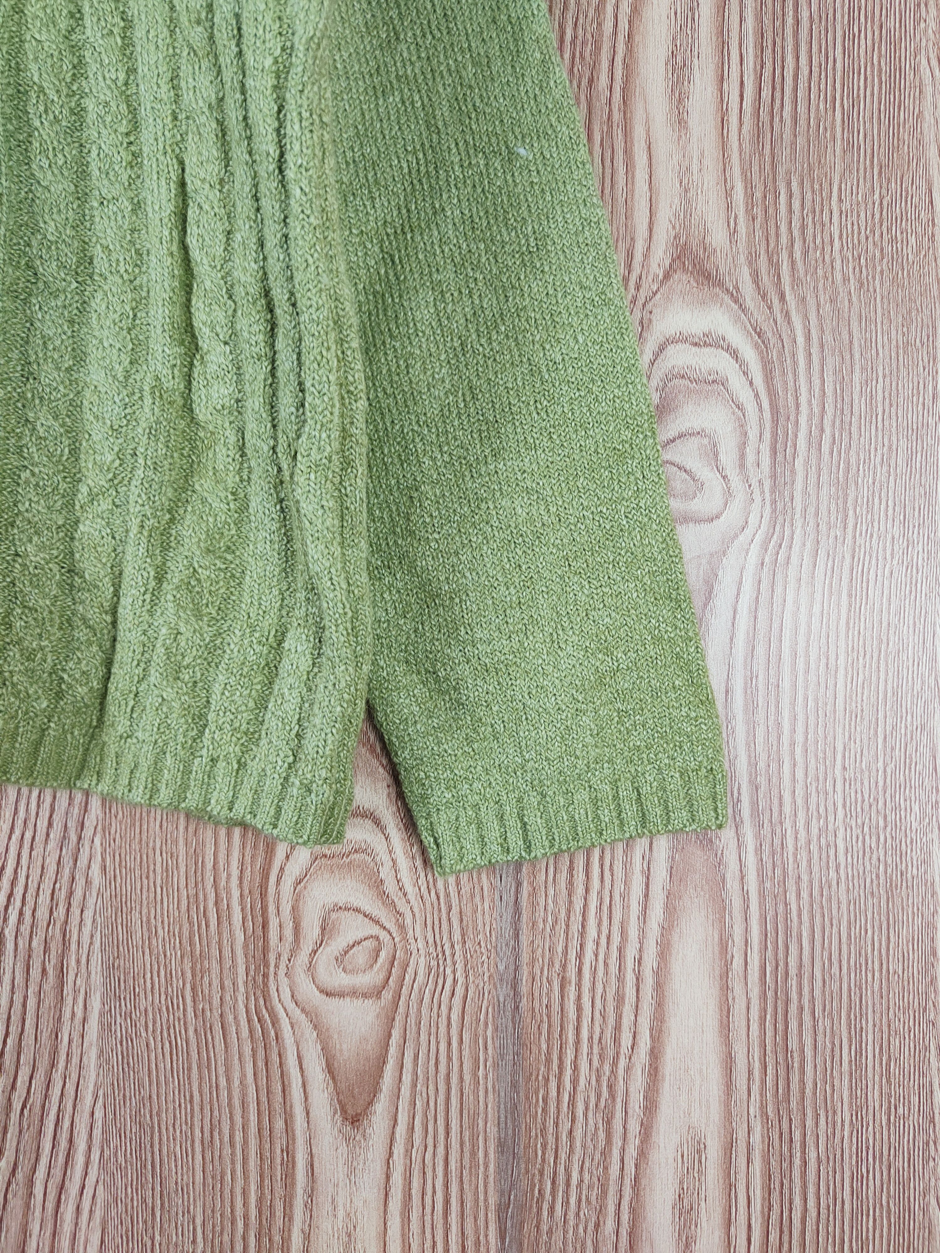 Japanese Brand × Vintage CP Green Knitwear Sweatshirts #W470 Size L / US 10 / IT 46 - 6 Thumbnail