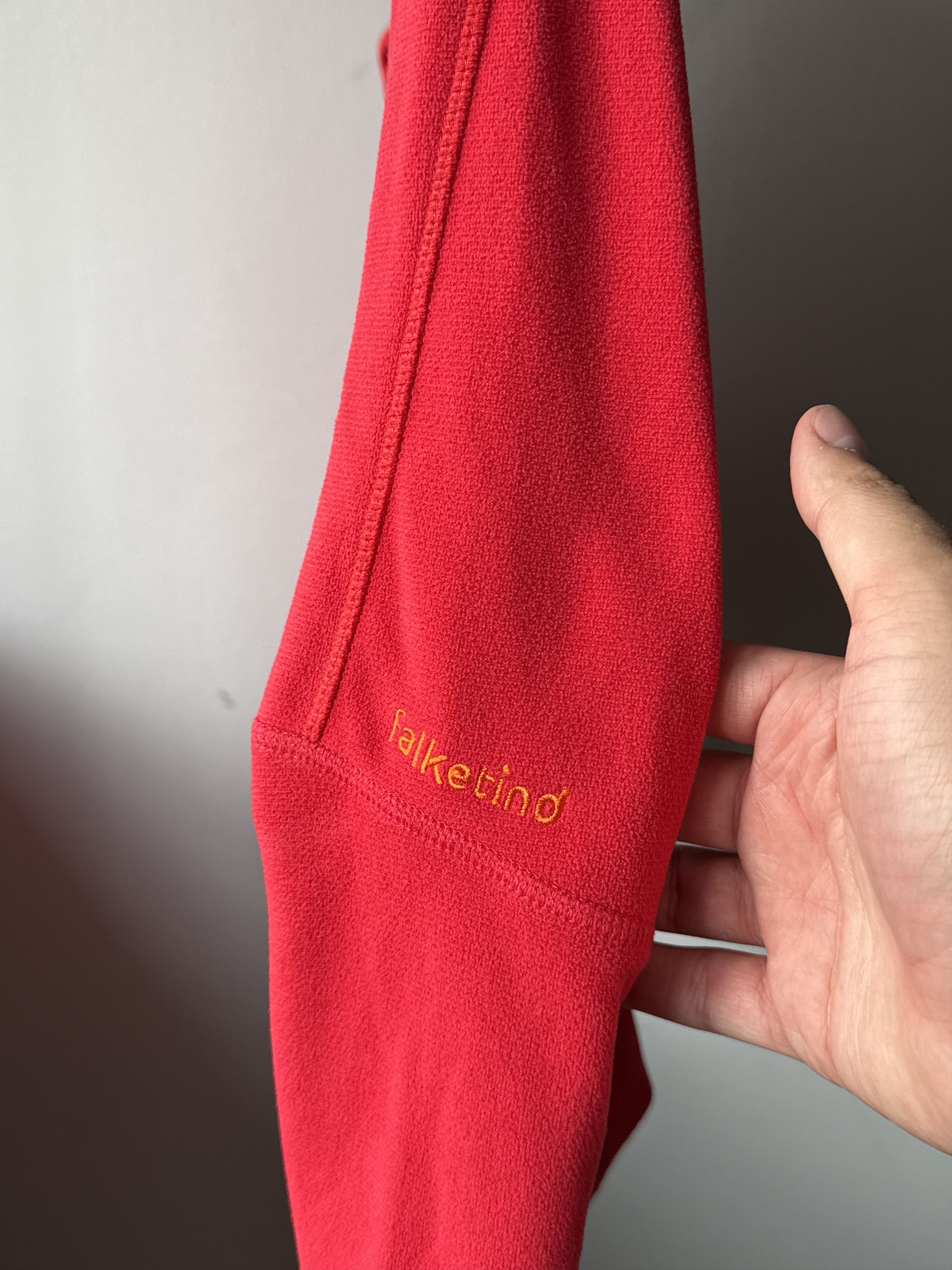 Norrona Norrona Falketind Warm1 Red Polartec Fleece Outdoor Hoodie Size M / US 6-8 / IT 42-44 - 11 Thumbnail