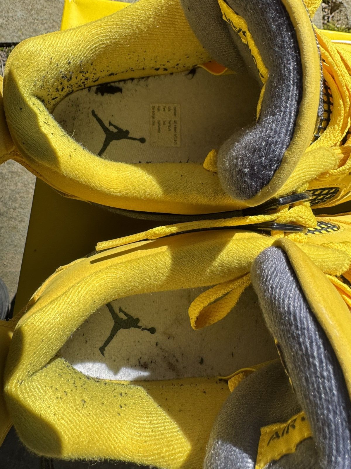 Jordan Brand × Nike Lighting Jordan 4 Size US 10.5 / EU 43-44 - 12 Thumbnail