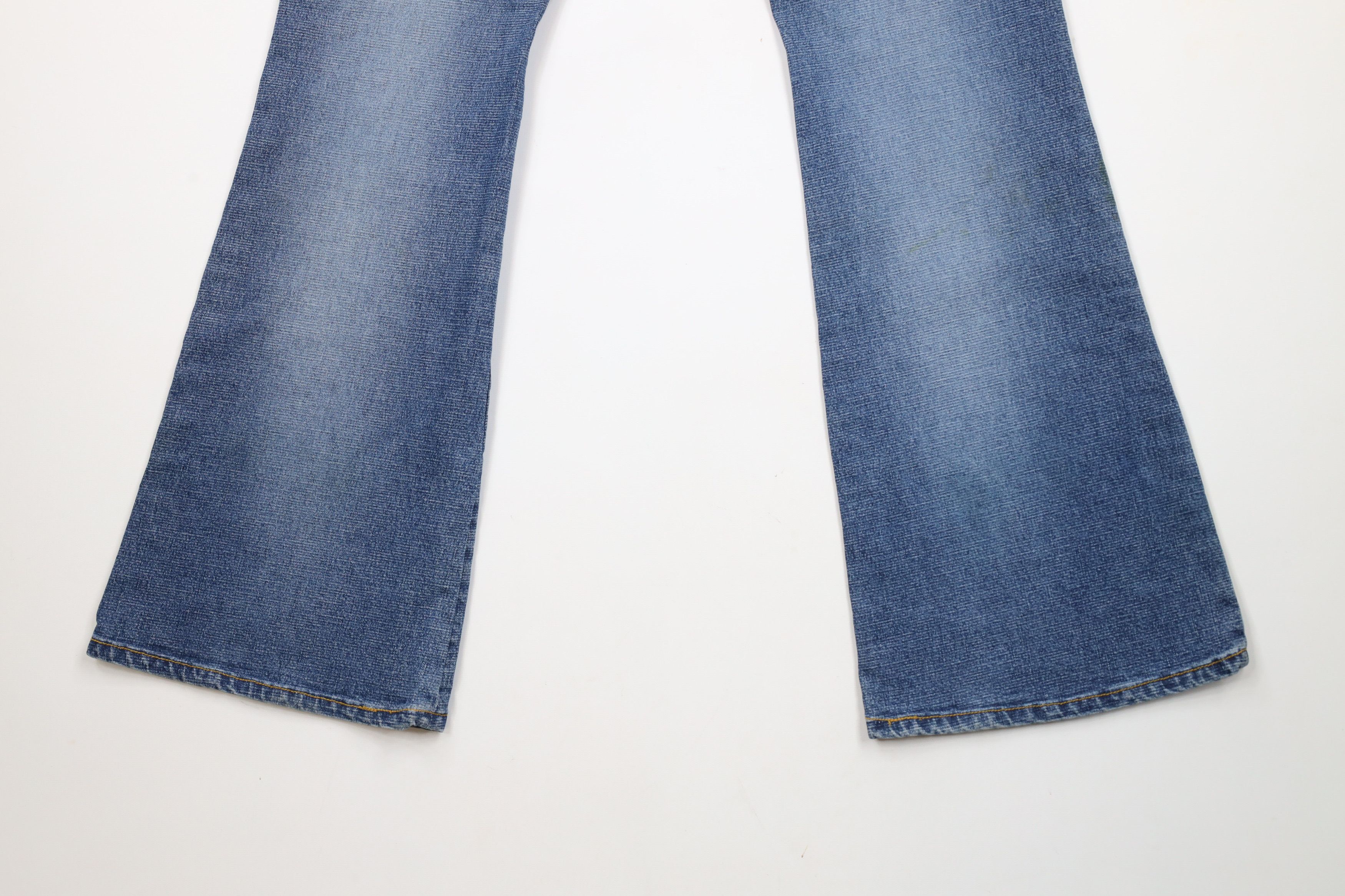 Vintage Vintage 90s Y2K Streetwear Babydoll Flared Wide Leg Jeans Size 30" / US 8 / IT 44 - 13 Thumbnail