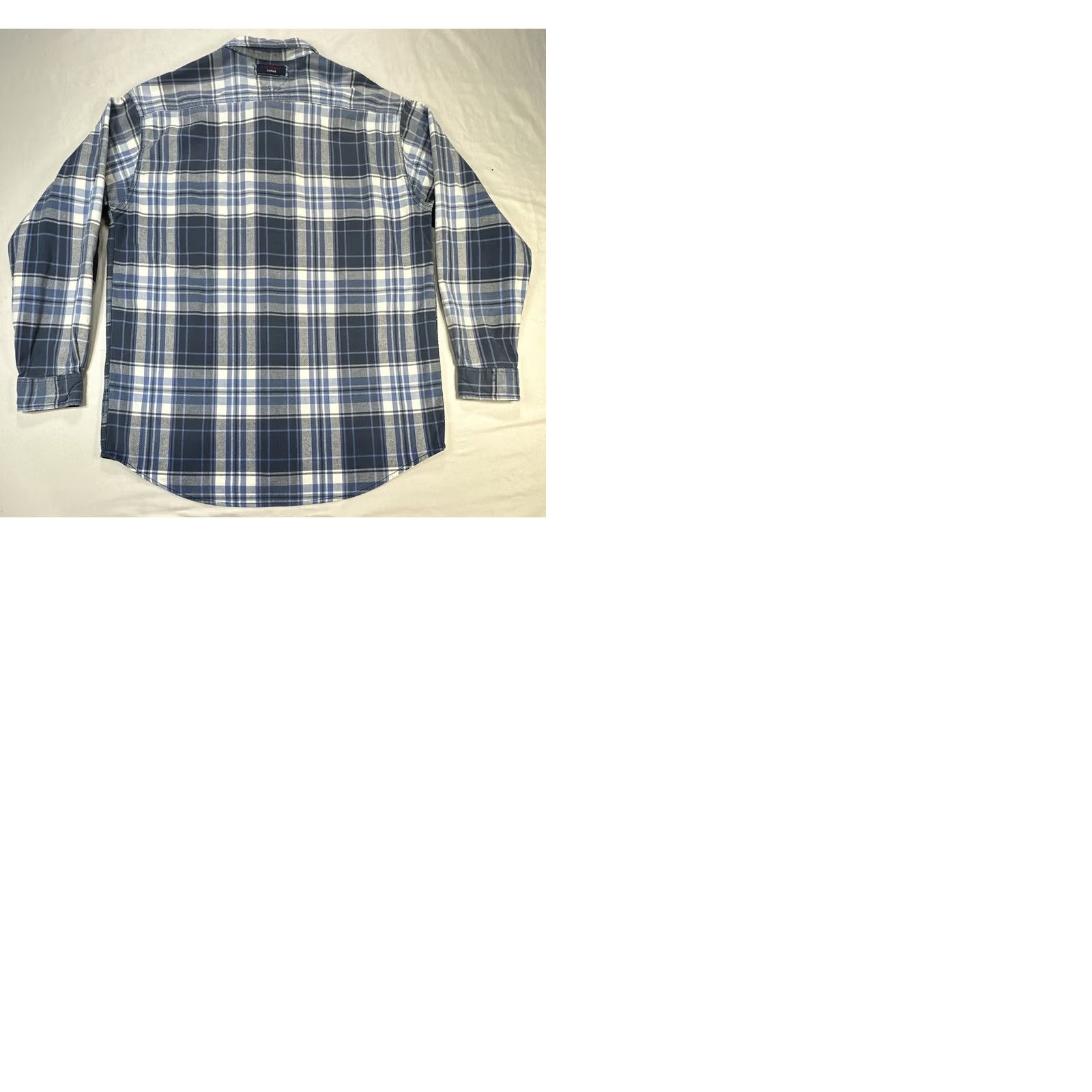 Tommy Hilfiger VINTAGE Tommy Hilfiger Shirt Men Blue Button Collar Knit Flannel Elbow Patches Pocket Long Sleeve Size L Regular Classic Size US L / EU 52-54 / 3 - 9 Thumbnail