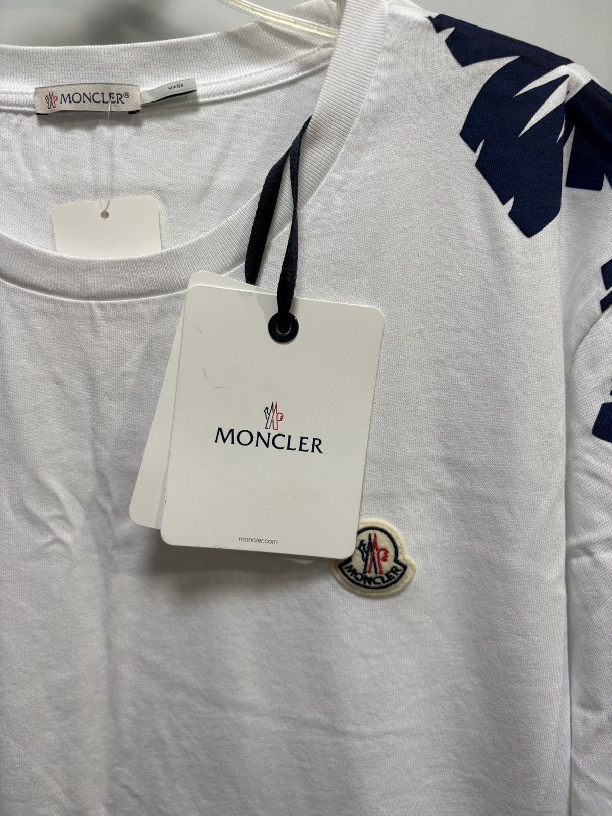 Moncler Moncler Floral T-Shirt SS23 Size US XXL / EU 58 / 5 - 8 Thumbnail