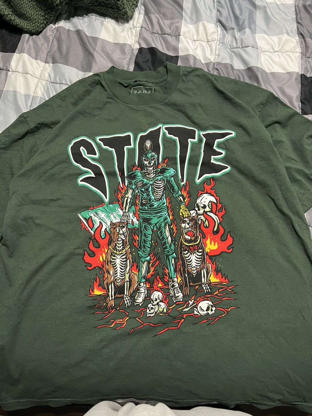 SANA SANA DETROIT MSU XL T SHIRT Size US XL / EU 56 / 4 - 1 Thumbnail
