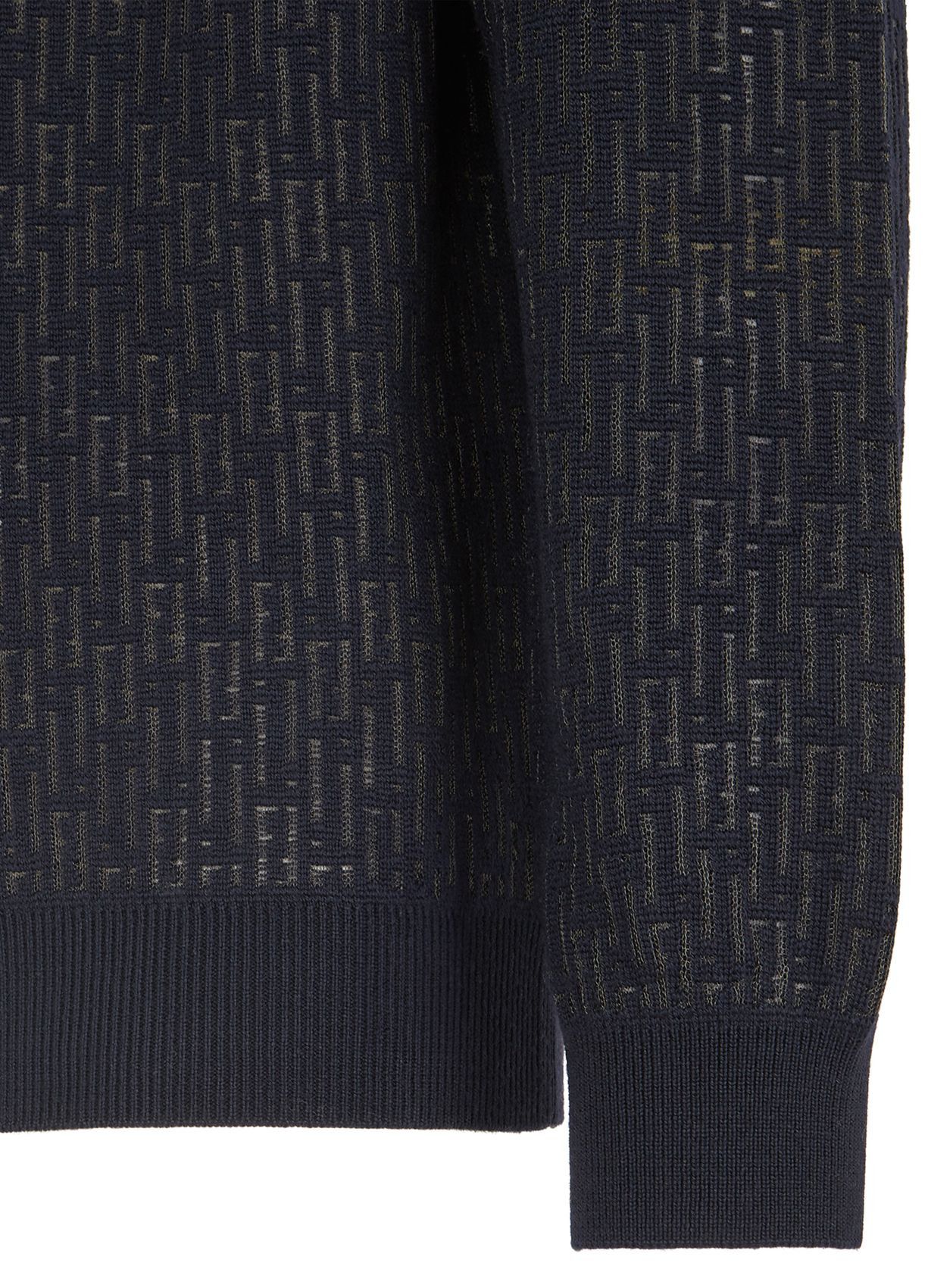 Fendi o1loc1c0824 Cardigan in Navy Blue Size US XS / EU 42 / 0 - 3 Thumbnail