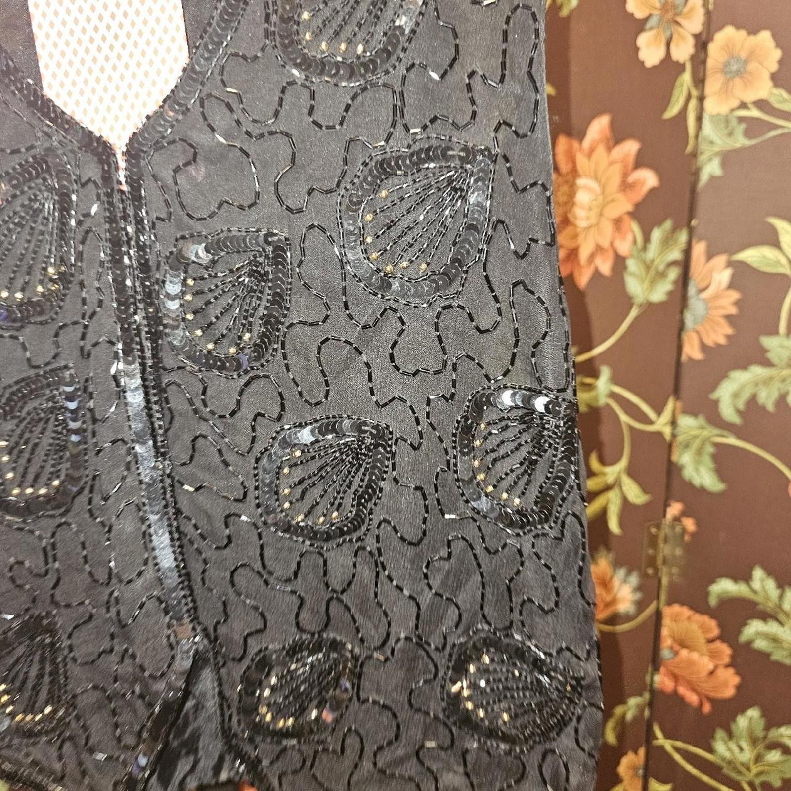 Other Women's Black Beaded Suit Size S / US 4 / IT 40 - 5 Thumbnail