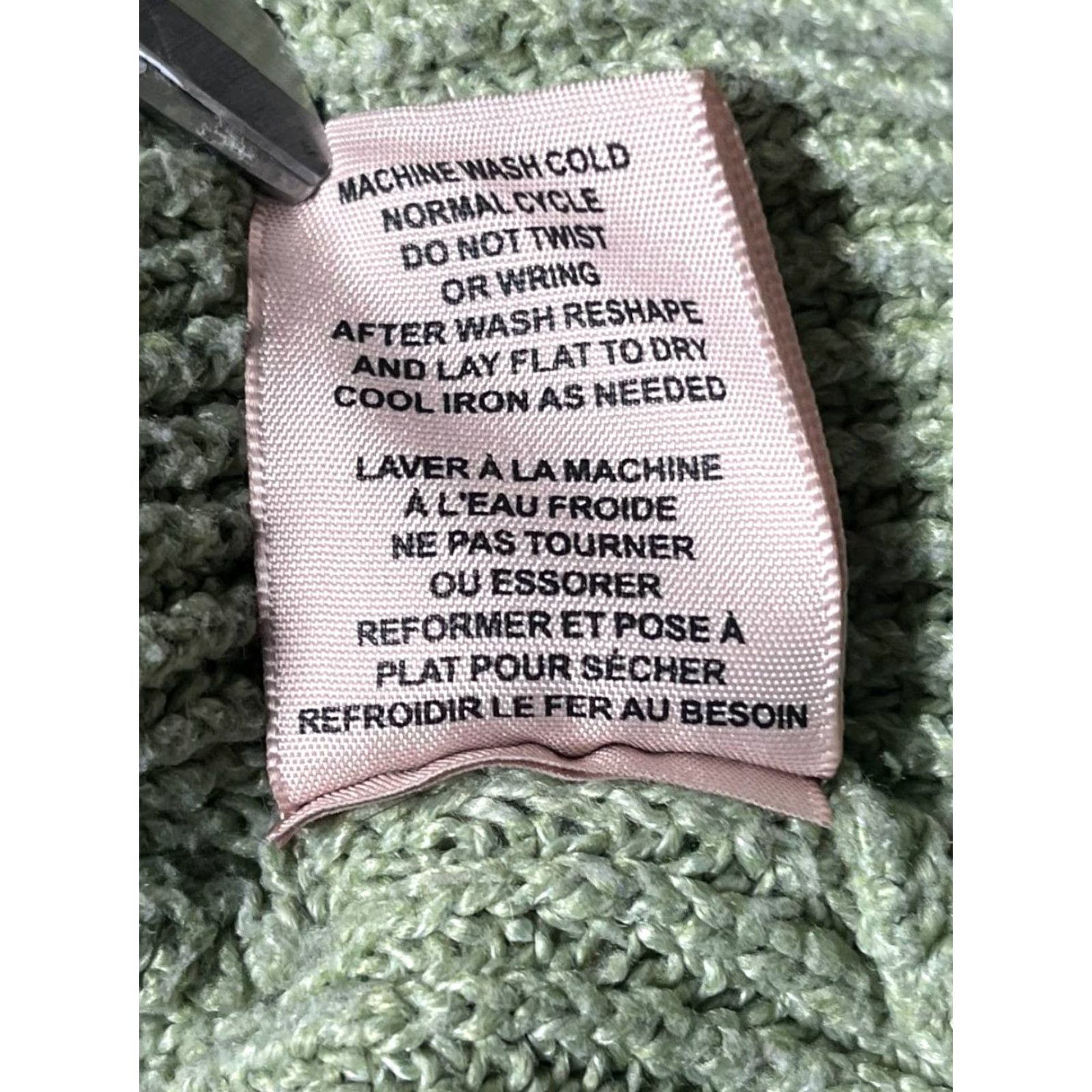 Vintage Philosophy Republic Clothing Sweater Women V-Neck Green M Pullover) Size M / US 6-8 / IT 42-44 - 7 Thumbnail