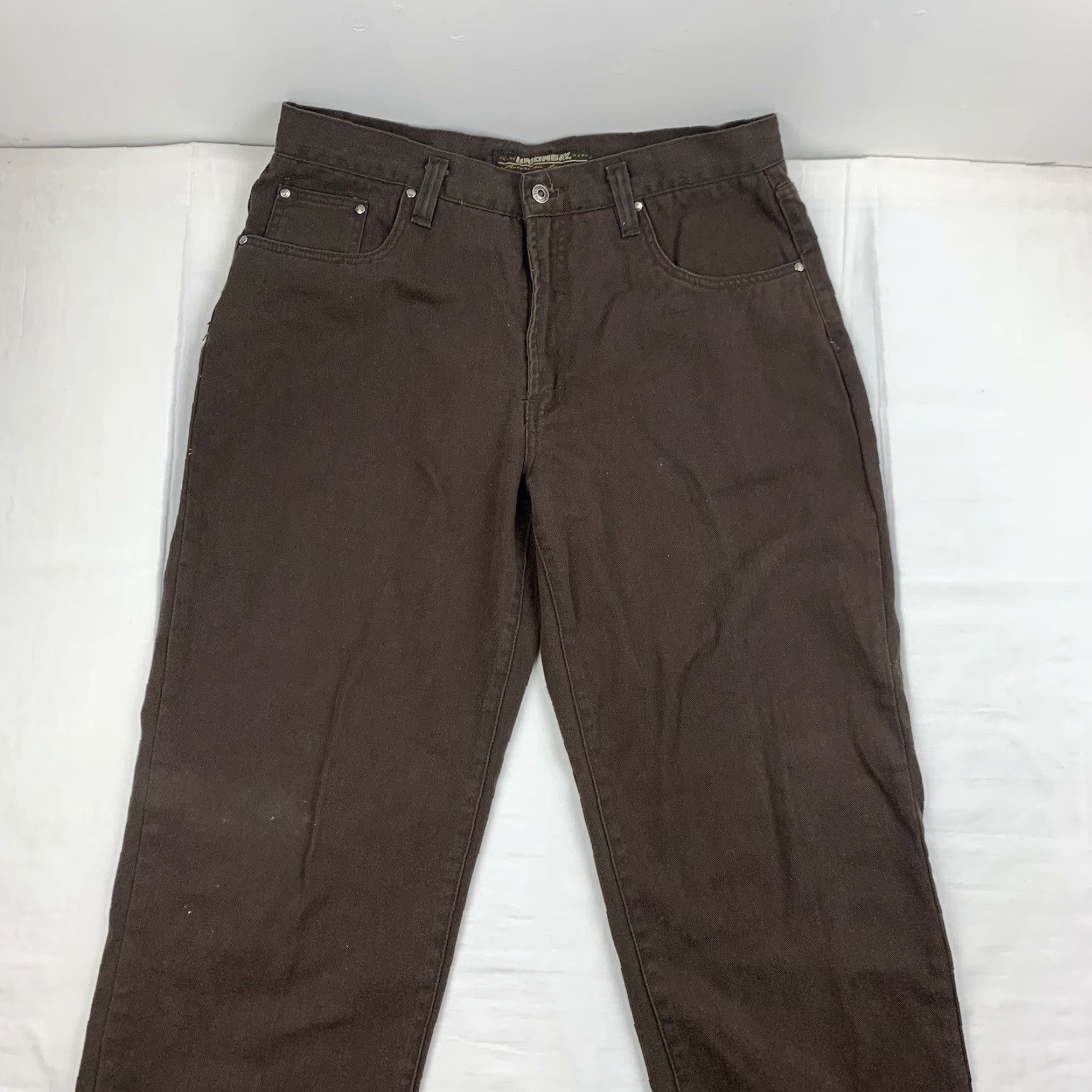 Vintage VINTAGE UNIONBAY Pants Adult 36x30 Baggy Fit Brown Grunge Y2K Men Regular 36in Inseam Size US 36 / EU 52 - 2 Thumbnail