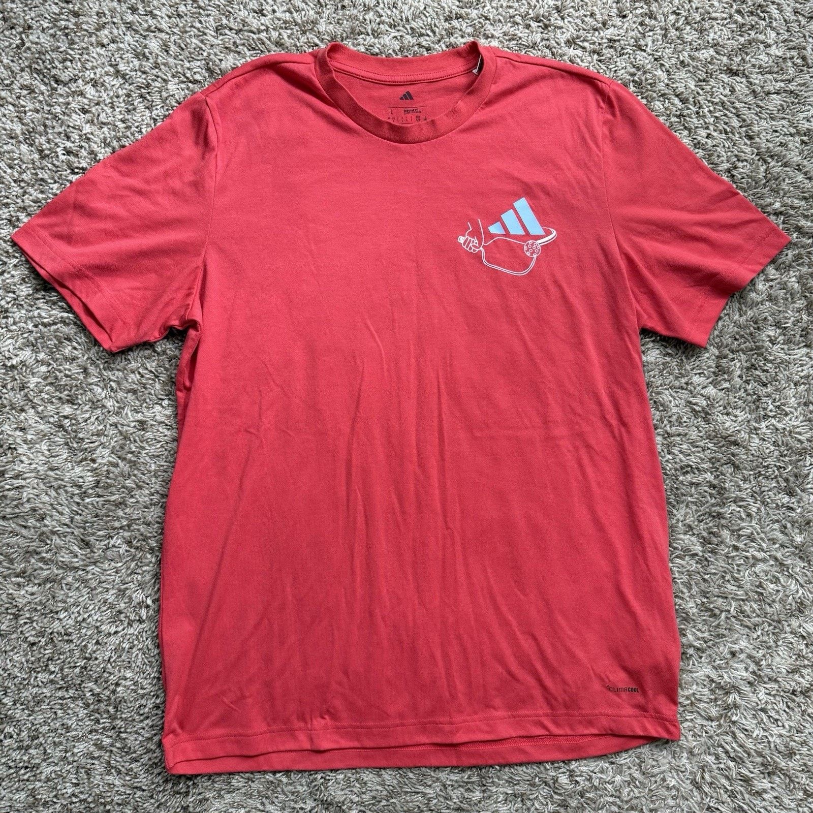 Adidas Adidas Pickleball Served Short Sleeve Athletic T-Shirt Large Size US L / EU 52-54 / 3 - 1 Thumbnail