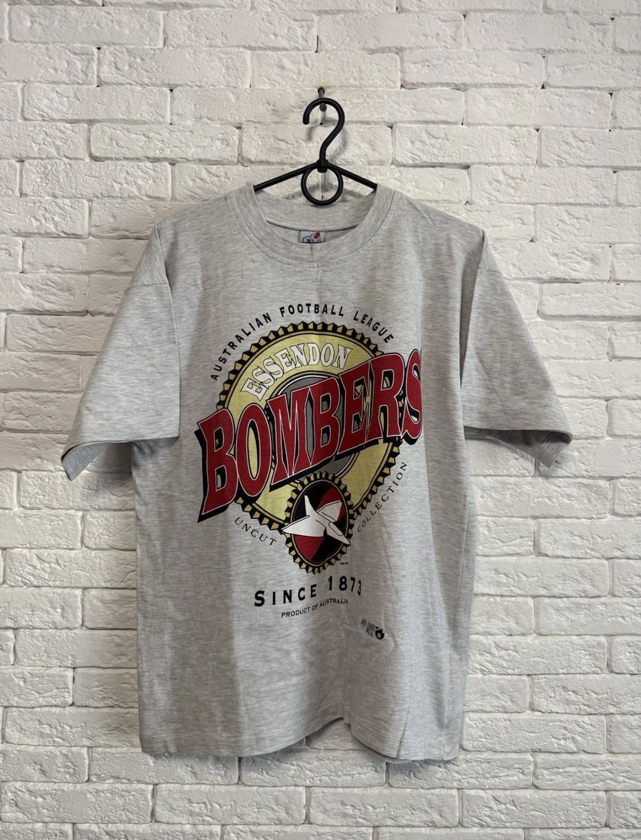 Other Vintage Full Boar Australian League Essedon Bombers T-shirt Size US L / EU 52-54 / 3 - 1 Thumbnail