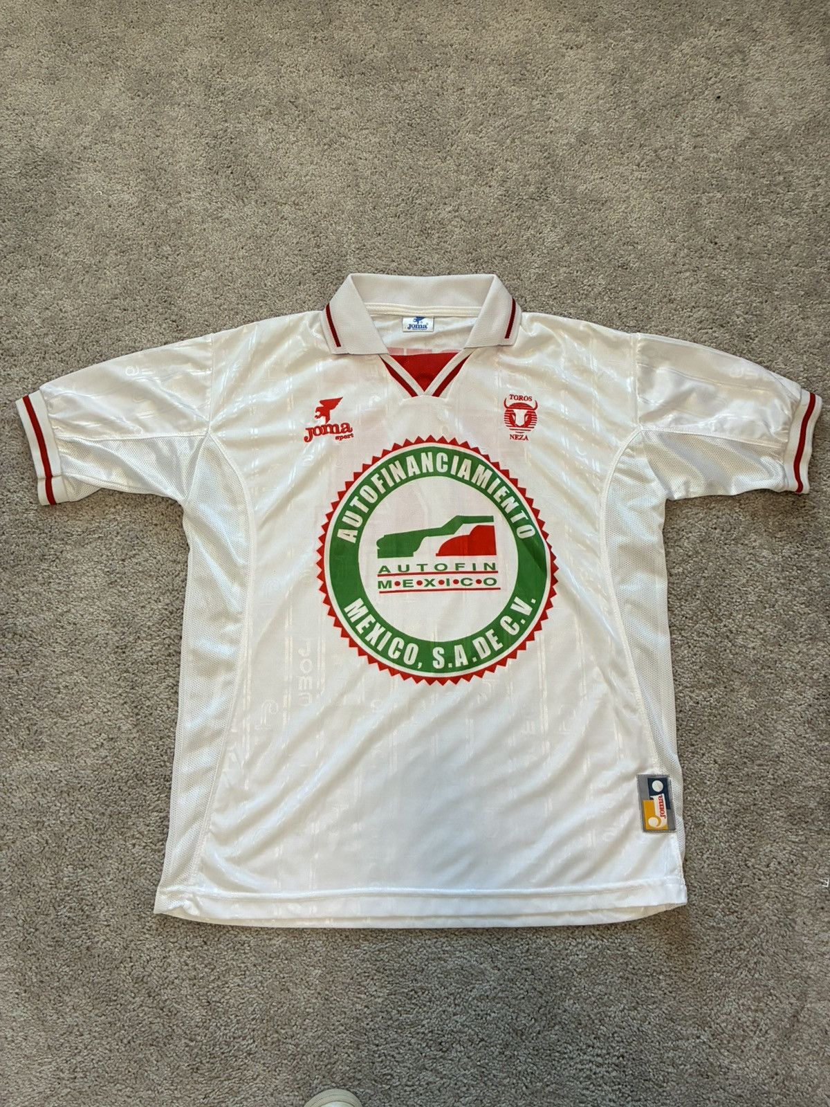 Joma 98/99 Toros Neza Away kit Size US XL / EU 56 / 4 - 1 Thumbnail