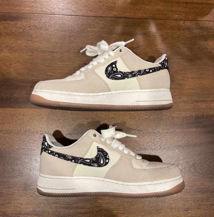 Nike Nike Air Force 1 Low ‘Paisley Swoosh’ Grailed
