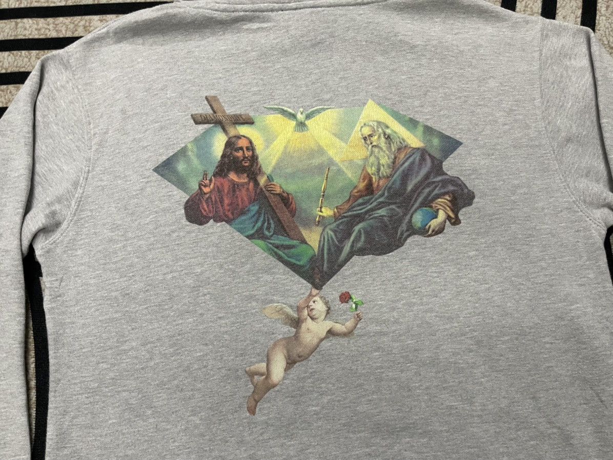 Diamond Supply Co. OG STYLE DIAMOND SUPPLY CO JESUS HOODIE RARE DESIGN Size US M / EU 48-50 / 2 - 14 Thumbnail