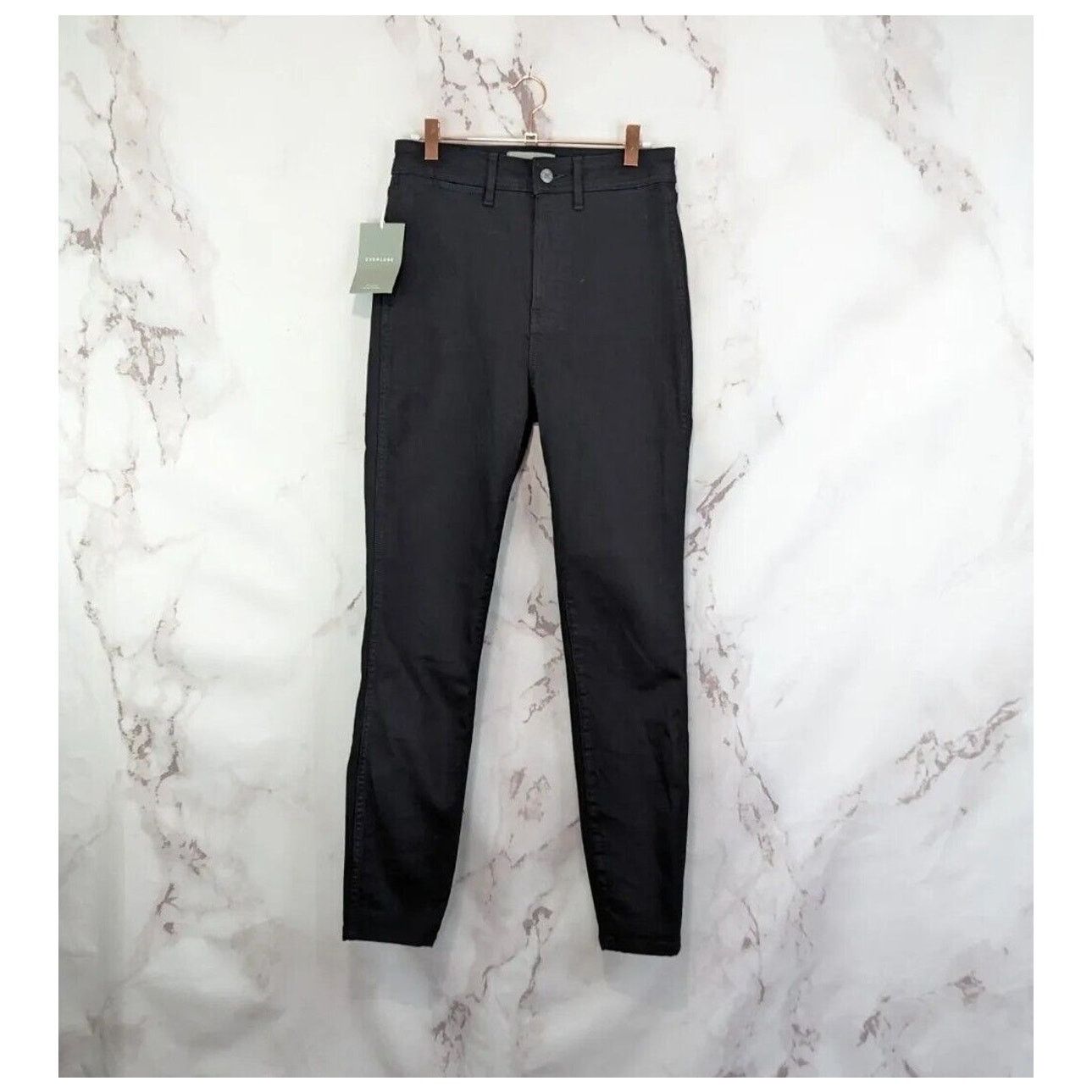 Everlane Everlane Skinny Jean Women 27 Black The Way High Regular NEW Size 27" / US 4 / IT 40 - 5 Thumbnail