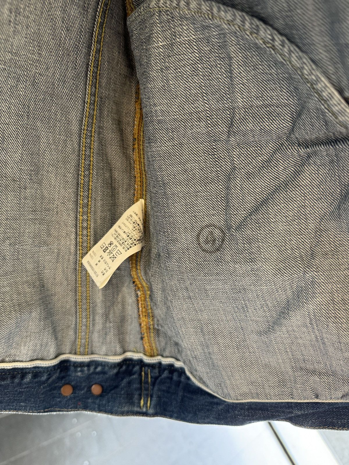 Visvim I.C.T 101 Denim Jacket Dry Size US XL / EU 56 / 4 - 4 Thumbnail