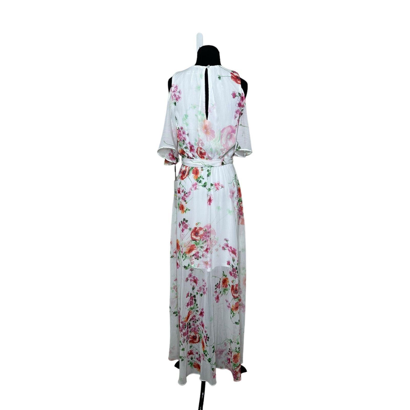 Calvin Klein Calvin Klein floral print cold shoulder maxi dress size 4 Size S / US 4 / IT 40 - 17 Thumbnail