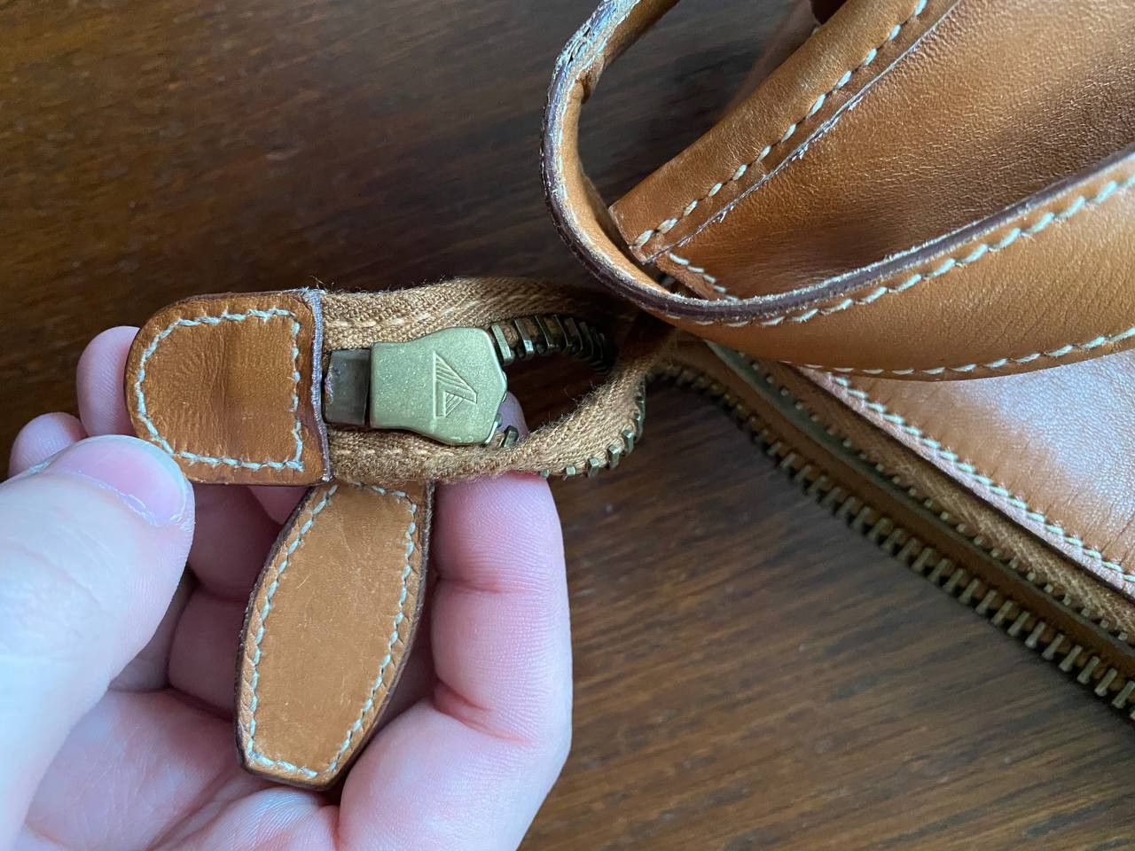 Leather vintage 90s Granello leather bag made in Italy Size ONE SIZE - 5 Thumbnail