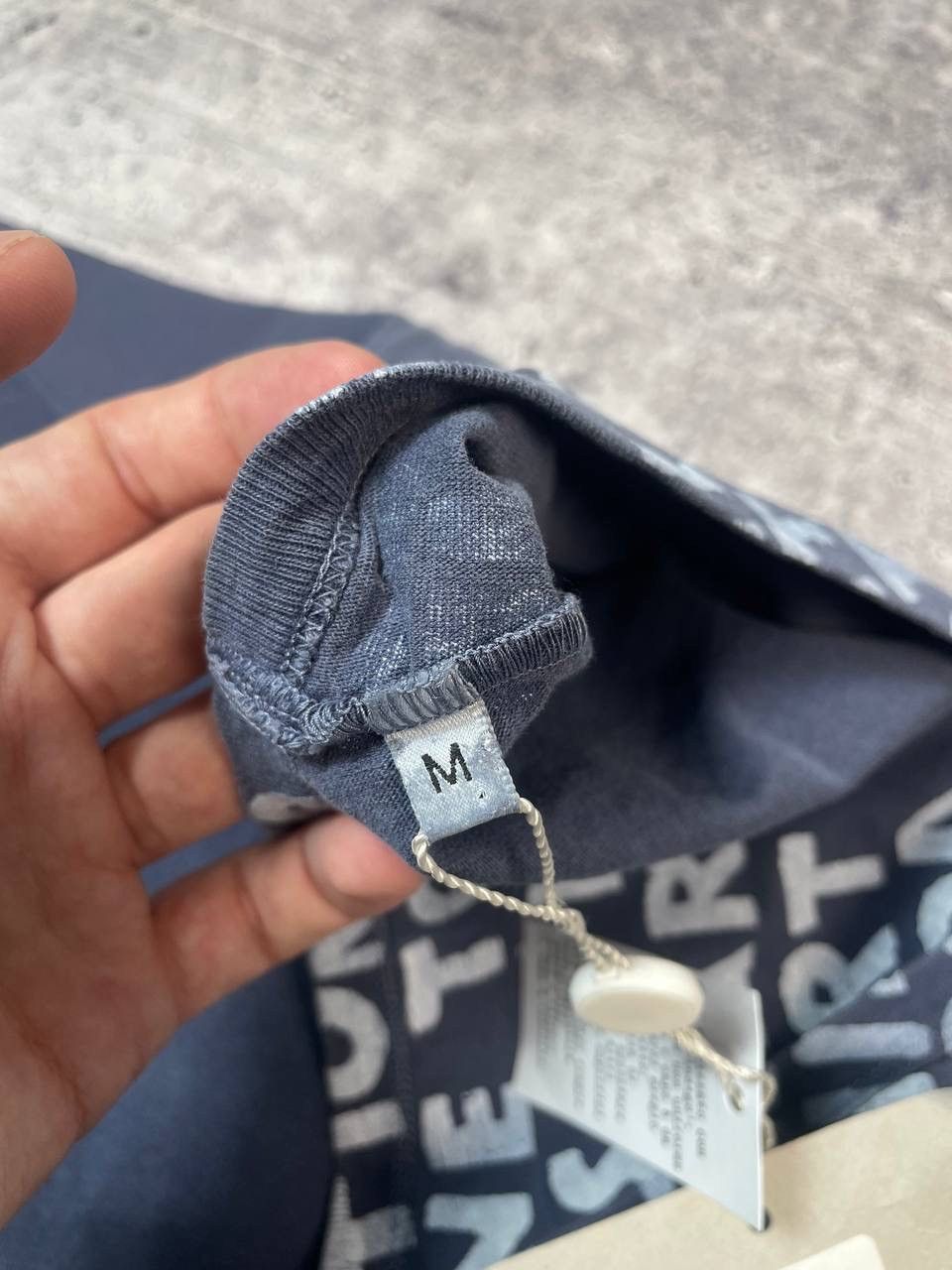 Maison Margiela New Maison Margiela V Neck Washed Tee T-Shirt Y2K Size US M / EU 48-50 / 2 - 7 Thumbnail