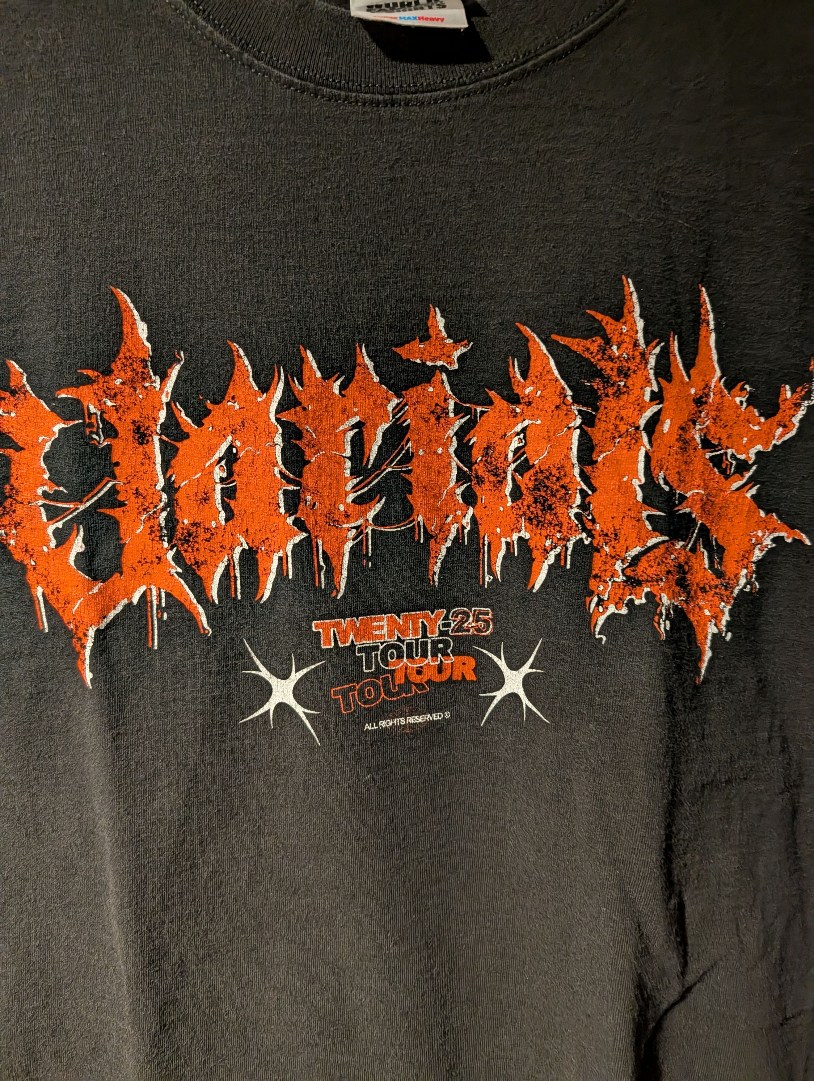 Band Tees Varials WHERE THE LIGHT LEAVES Band Tour Music 2025 T-Shirt Size US XL / EU 56 / 4 - 2 Thumbnail