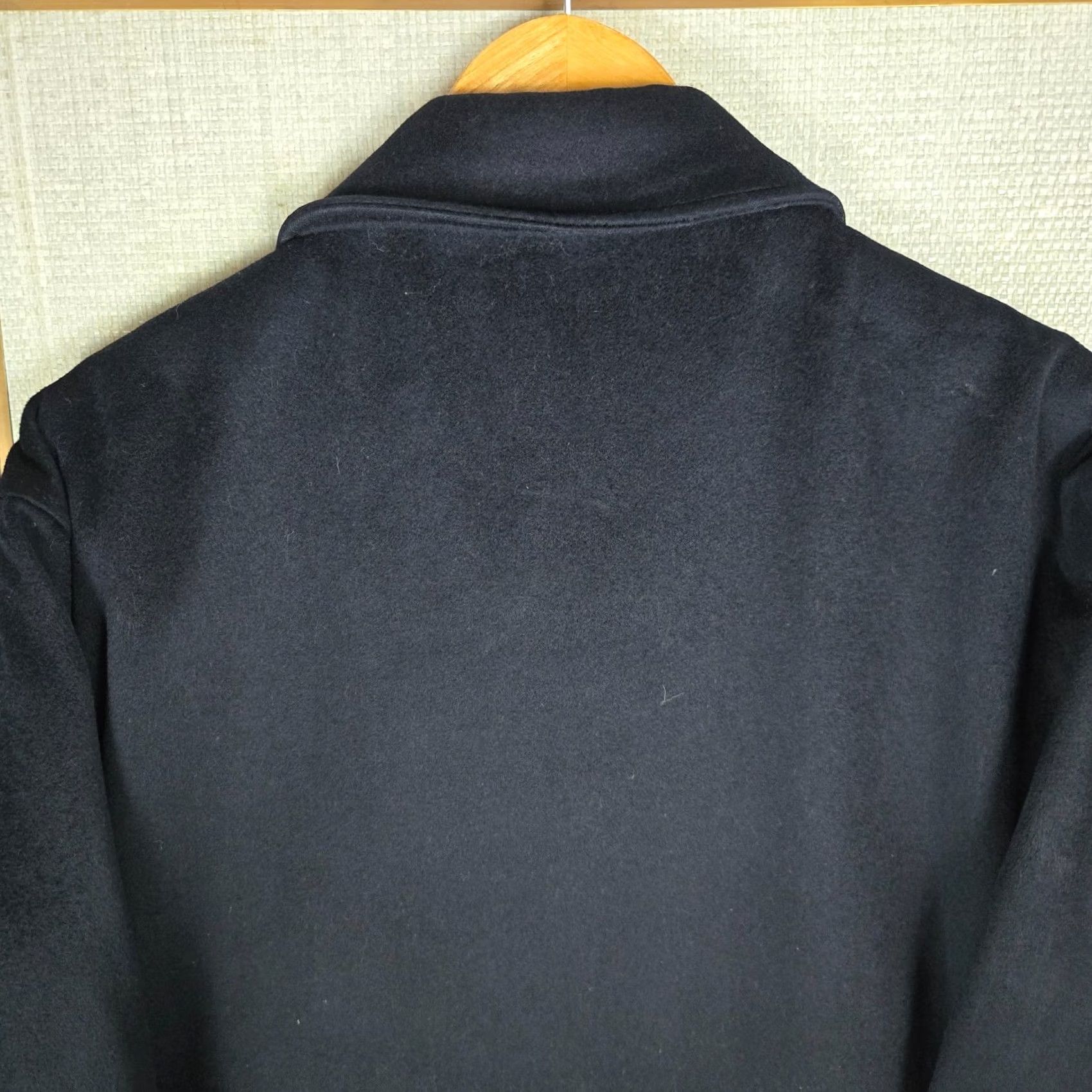 Brooks Brothers Brooks Brothers x Loro Piana Storm System Mens Coat Jacket Wool 100% Full Zip Navy Blue Regular Large Size US L / EU 52-54 / 3 - 4 Thumbnail
