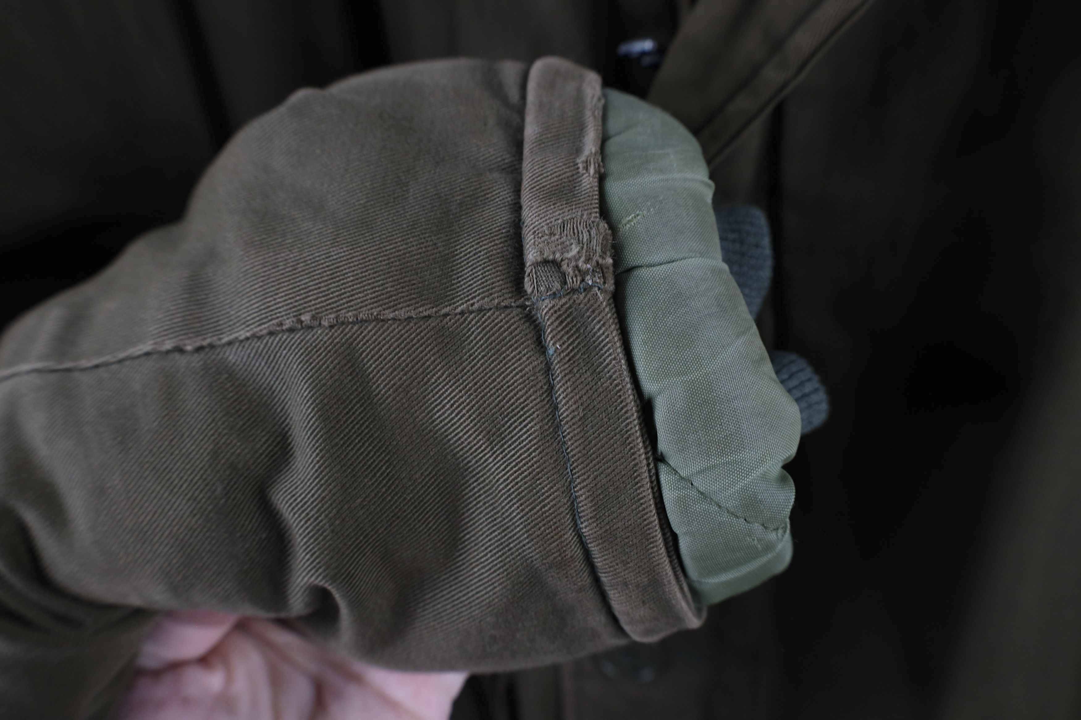 Vintage Vintage 60s Streetwear Split Hood Military Parka Jacket USA Size US XL / EU 56 / 4 - 9 Thumbnail