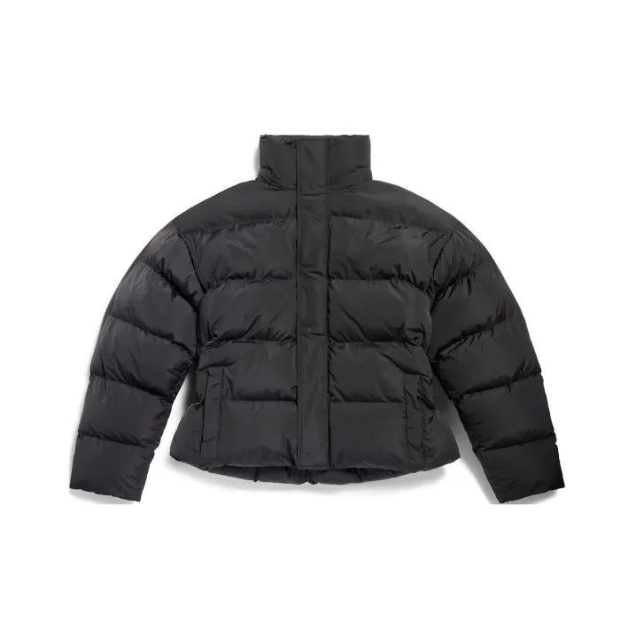 Balenciaga Lightweight Black Zip-Up Jacket
