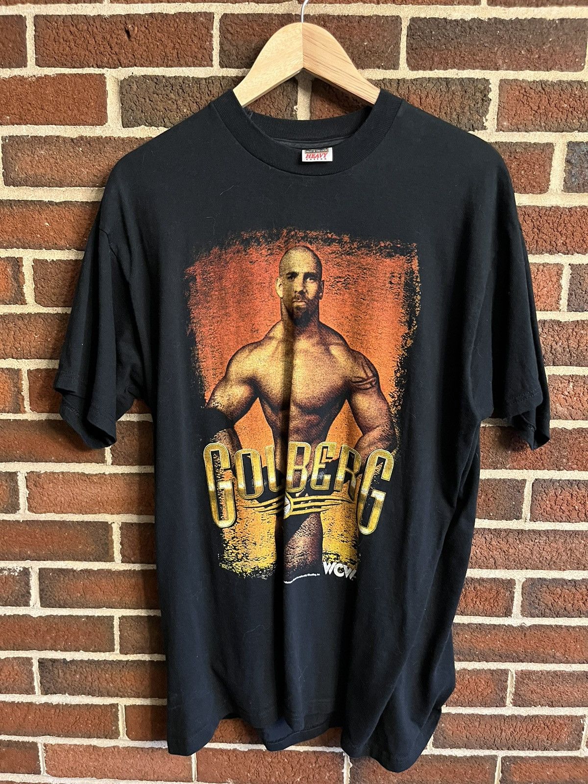 Fruit Of The Loom Vintage Goldberg Wwf Tshirt 