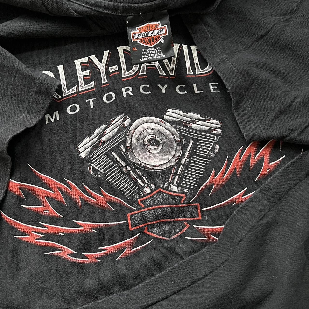 Harley Davidson × Vintage Vintage Harley Davidson T Shirt Size US XL / EU 56 / 4 - 6 Thumbnail