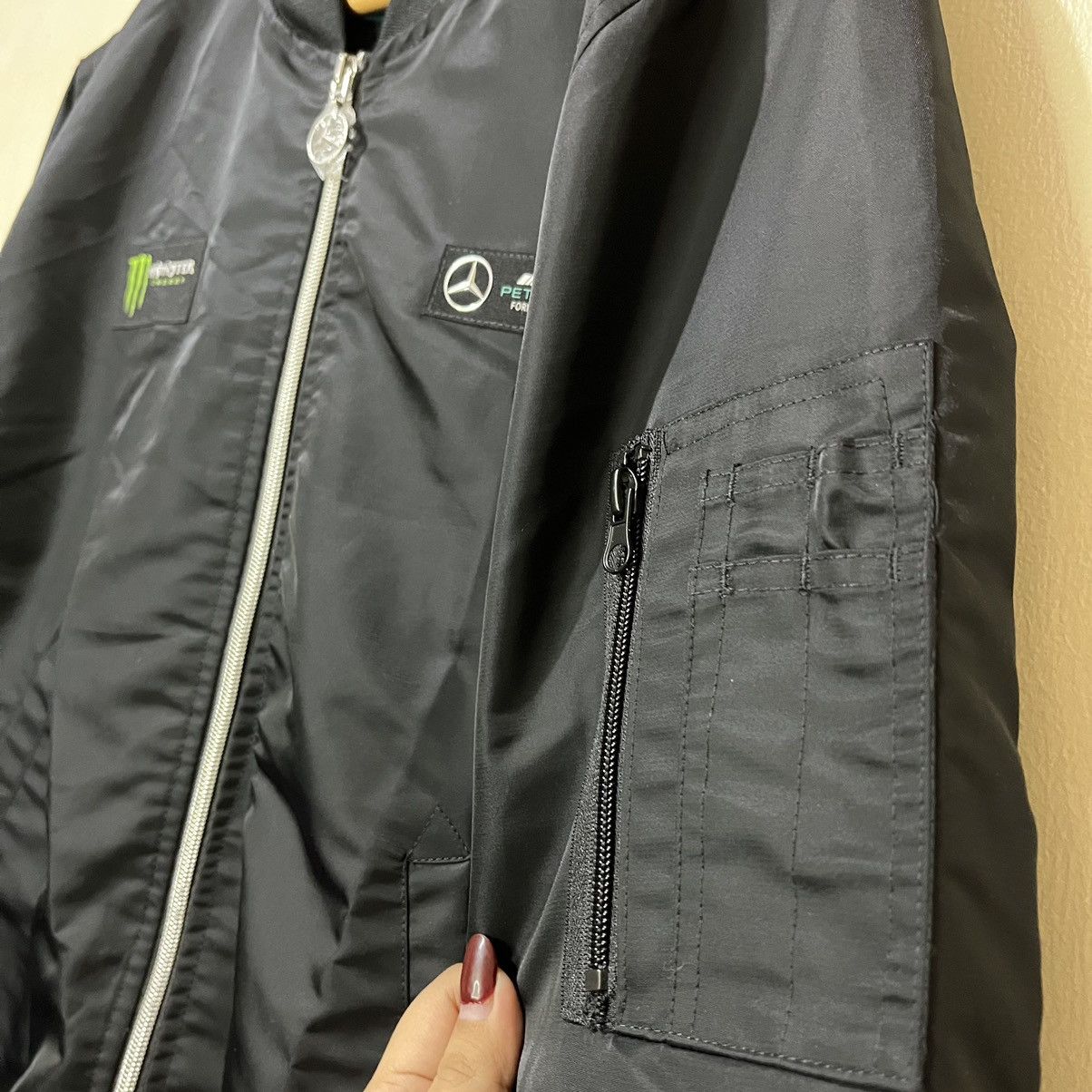 Formula 1 AMG F1 Team - Mercedes Benz by Stitchd Bomber Jacket Size US S / EU 44-46 / 1 - 7 Thumbnail