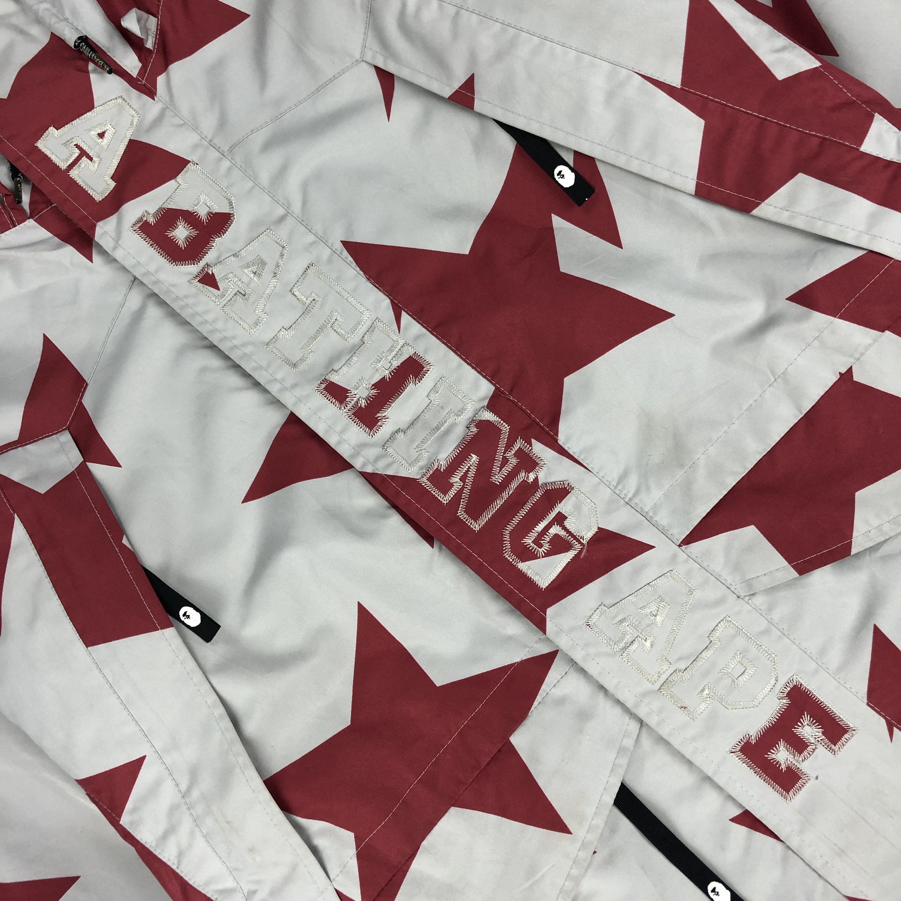 Bape BAPE Red Sta Camo Snowboard Jacket | Rare | S Size US S / EU 44-46 / 1 - 12 Thumbnail