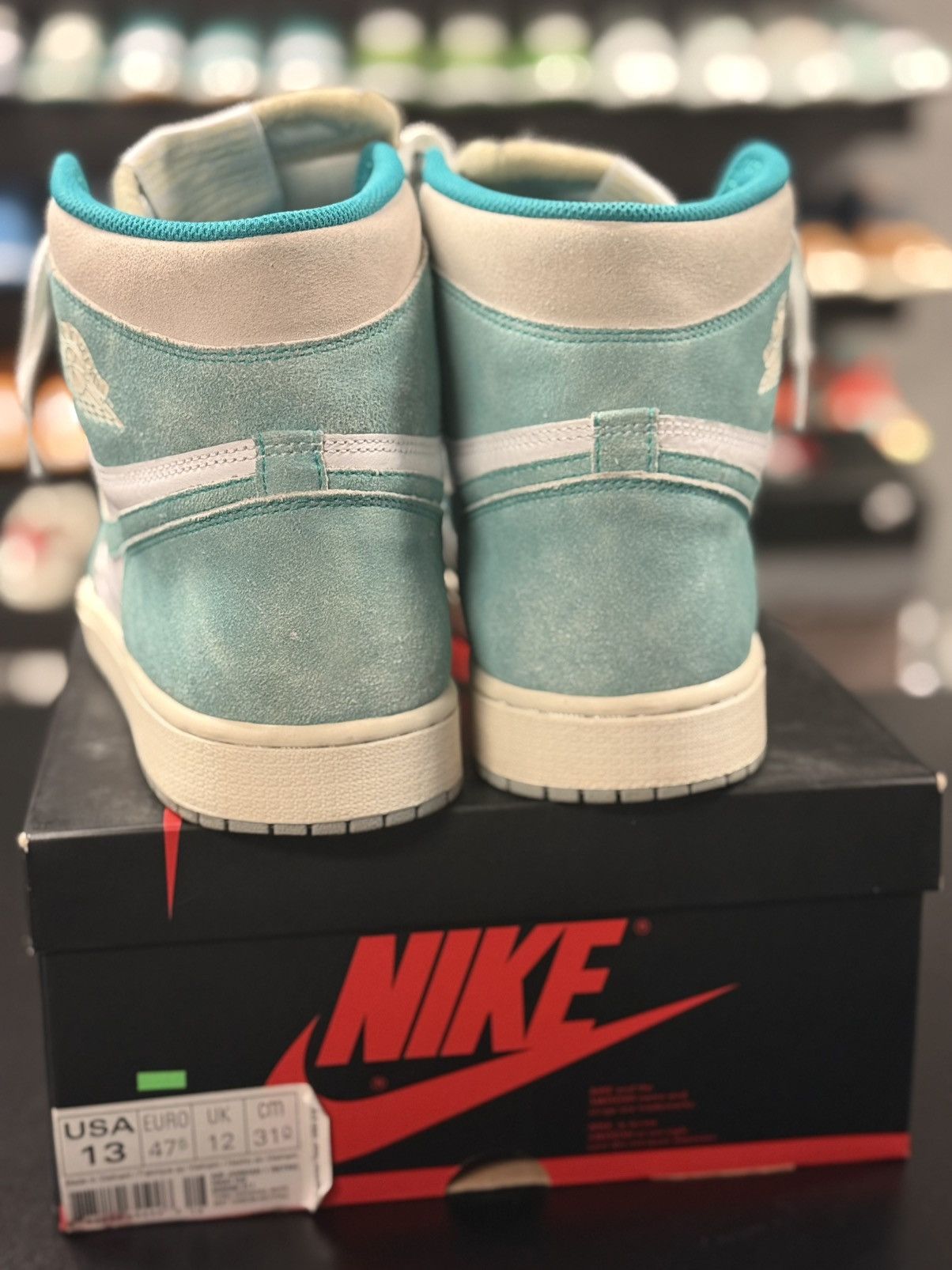 Jordan Brand Jordan 1 turbo green Size US 13 / EU 46 - 3 Thumbnail
