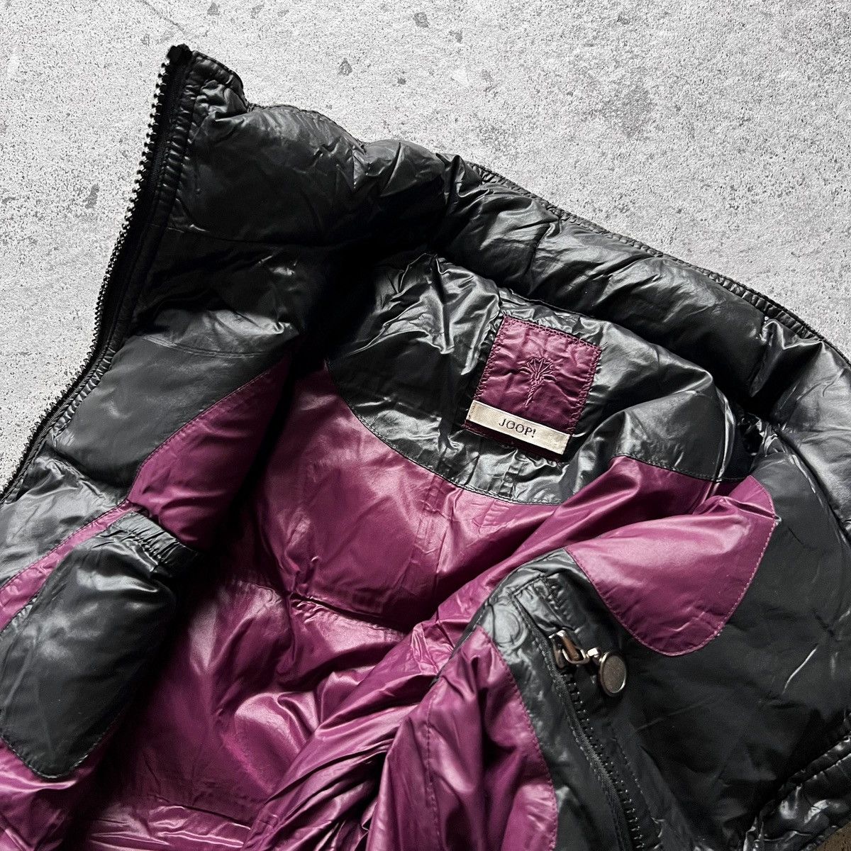 Designer × Joop! Joop! Womens Black Premium Down Puffer Vest Full Zip Pockets Size S / US 4 / IT 40 - 6 Thumbnail
