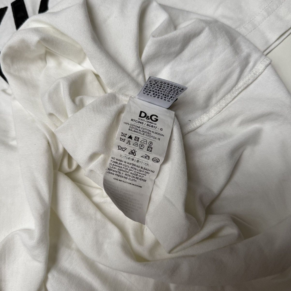 Dolce & Gabbana Vintage Dolce & Gabbana y2k tokyo limited botique tshirt Size US M / EU 48-50 / 2 - 6 Thumbnail
