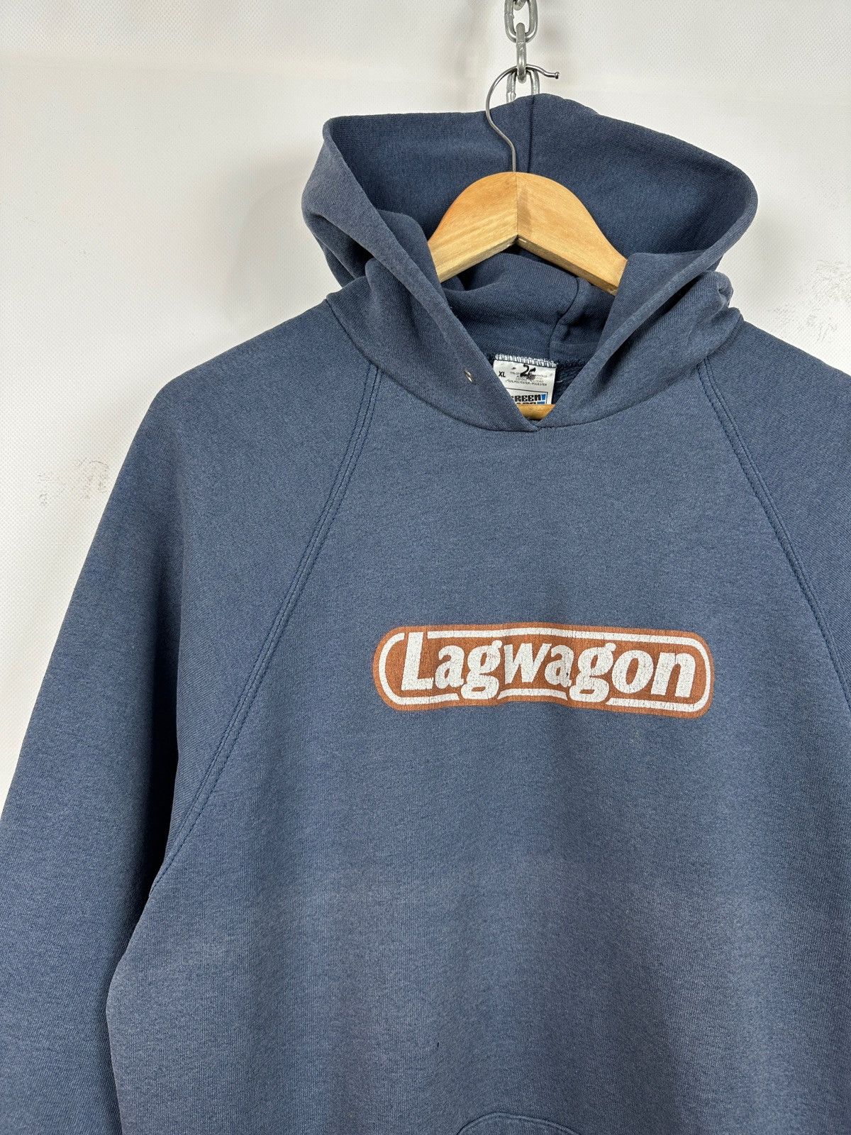 Band Tees Vintage Lagwagon Faded Blue School Bus Band Punk Hoodie Size US XL / EU 56 / 4 - 8 Thumbnail
