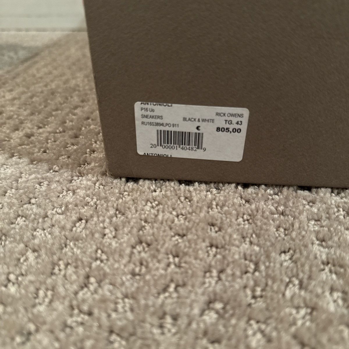 Rick Owens Rick Owens SS16 Cyclops Geobaskets Size US 10 / EU 43 - 7 Thumbnail