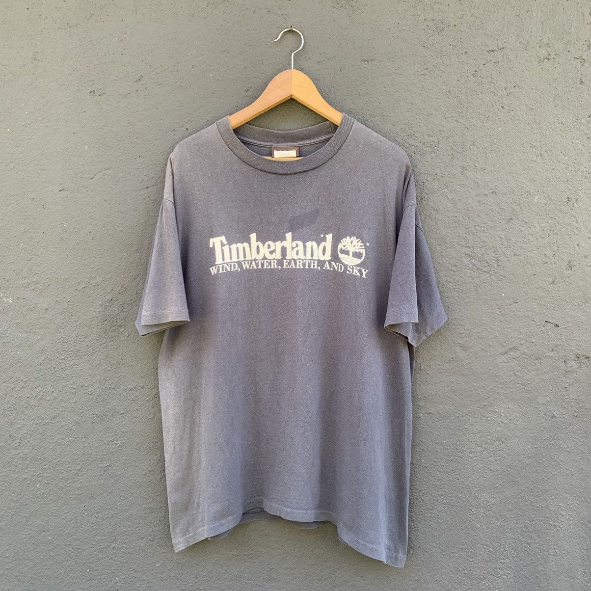 Other Thrashed Faded 90s Timberland Streetwear Tee Size US L / EU 52-54 / 3 - 1 Thumbnail