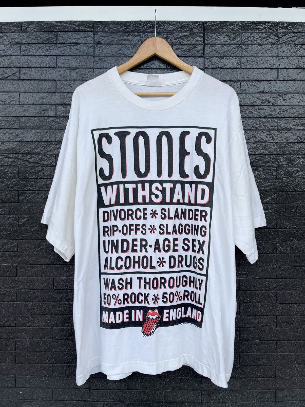 Vintage The Rolling Stones “Withstand” 1995s