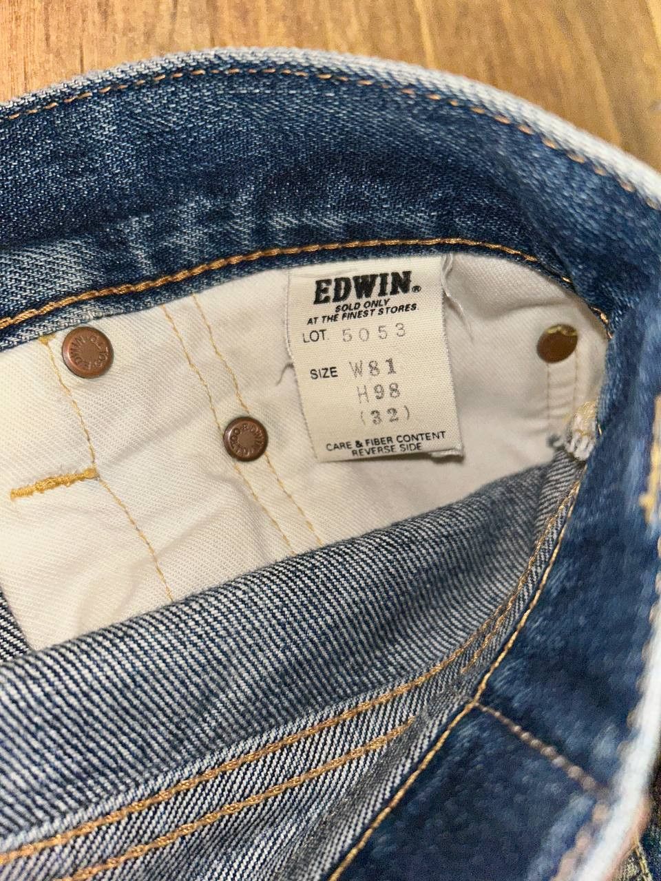 Edwin 505 XX SELVEDGE Size US 32 / EU 48 - 4 Thumbnail