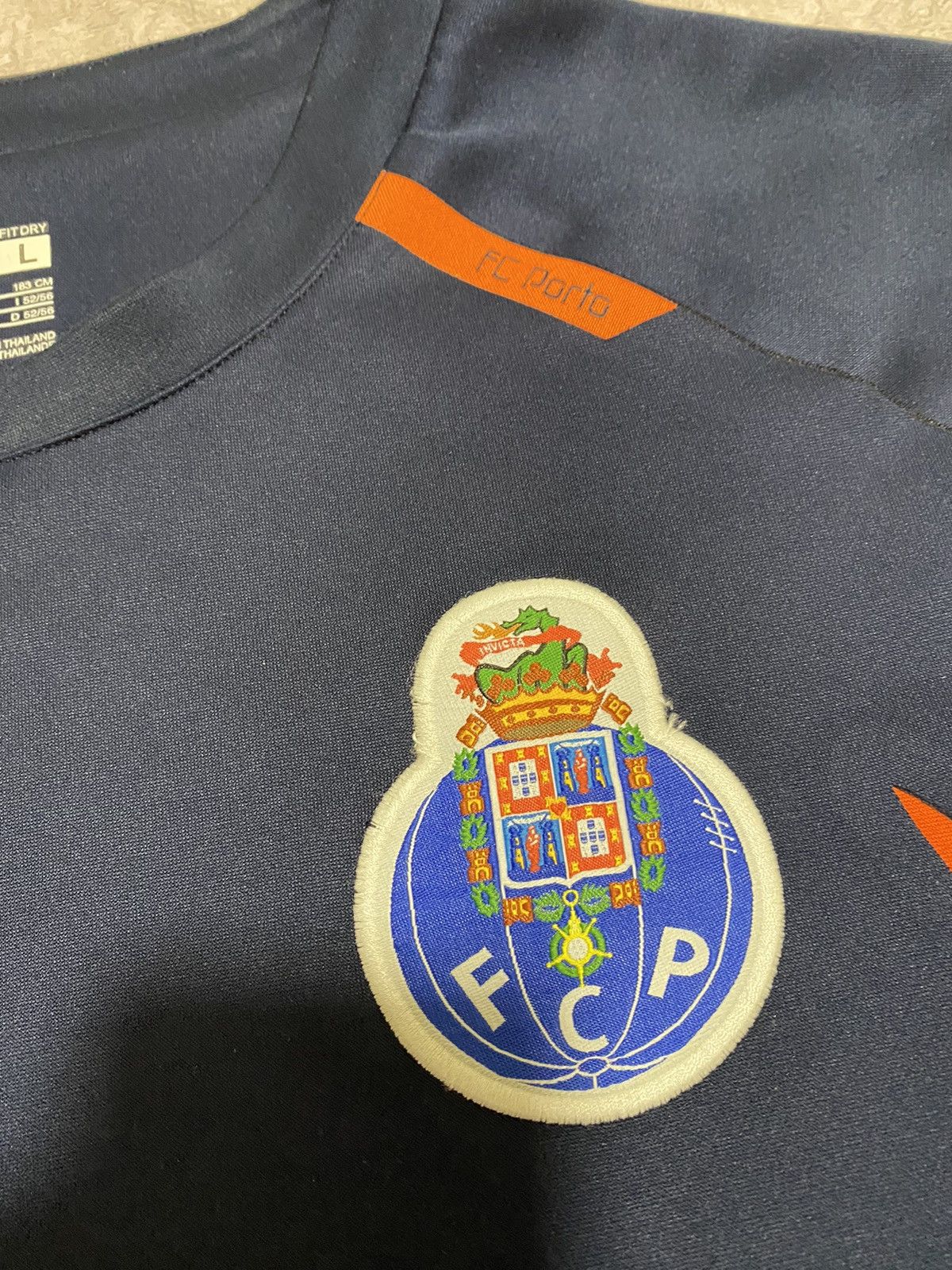 Nike × Vintage Vintage Nike 2007-08 FC Porto Training Soccer Sweatshirt Y2K Size US L / EU 52-54 / 3 - 6 Thumbnail