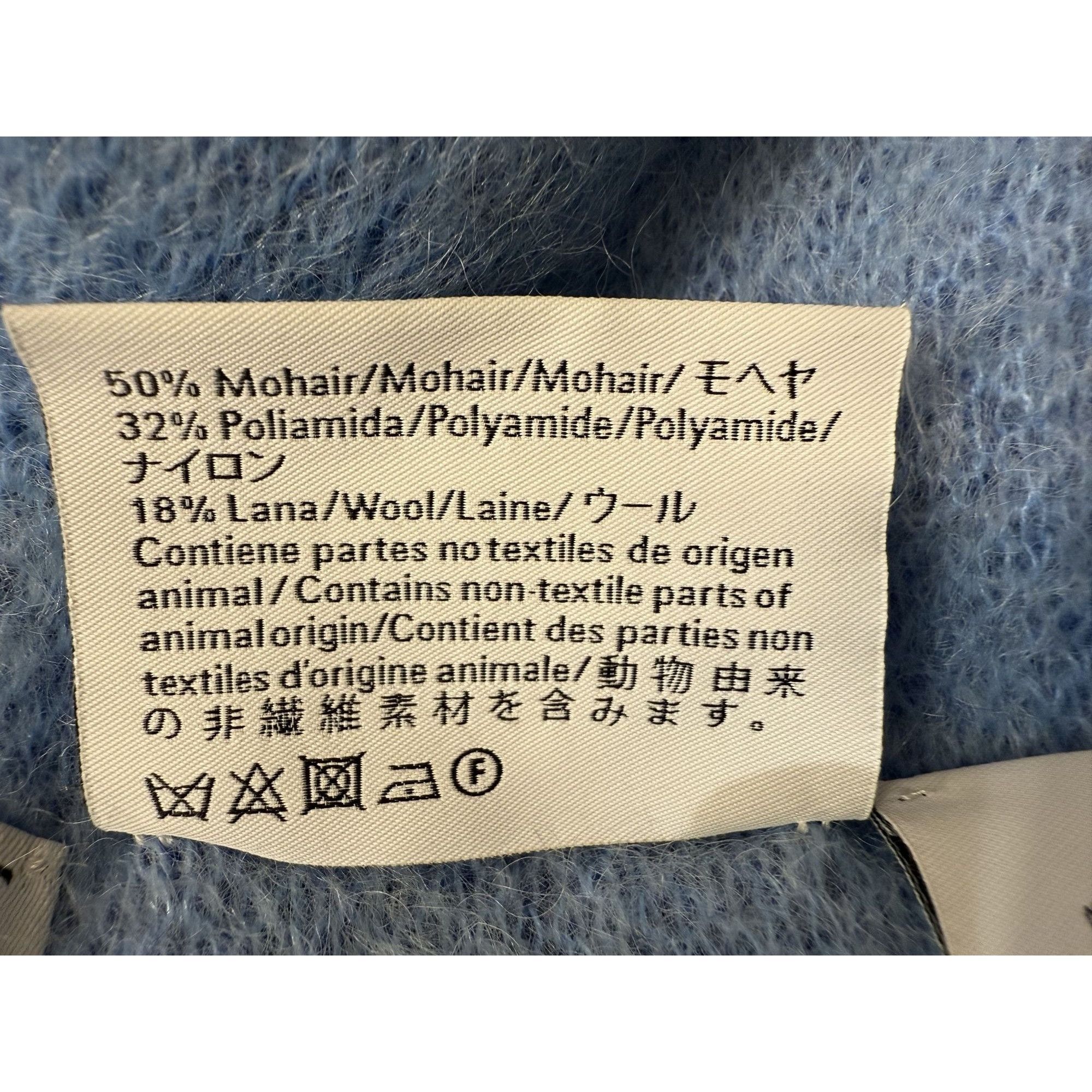 Loewe Loewe X Studio Ghibli Totoro Beanie Hat Blue Camouflage Eyes Size ONE SIZE - 5 Thumbnail