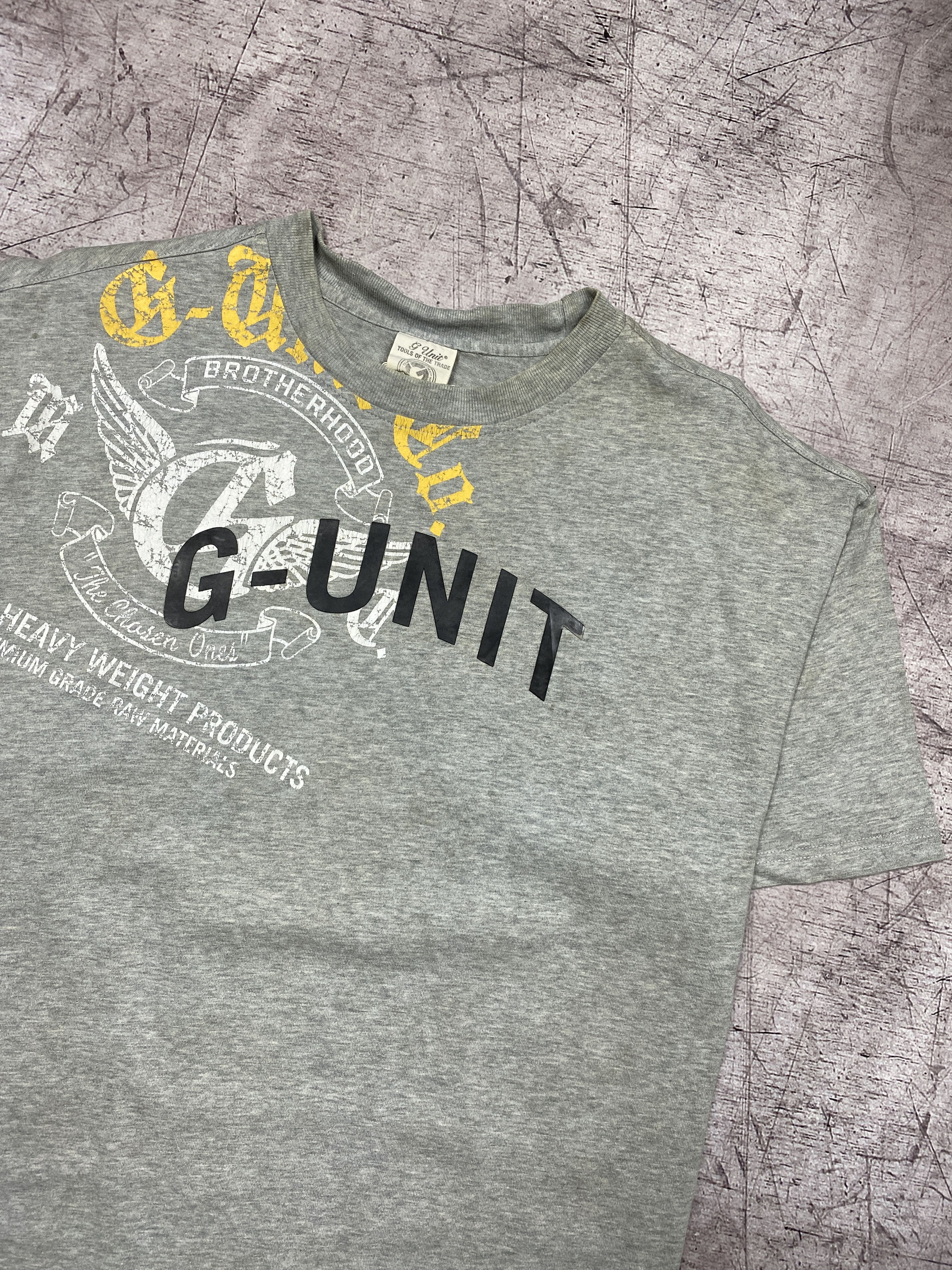 50 Cent × G-Unit G Unit Vintage Mens Crew Neck T-Shirt Size US L / EU 52-54 / 3 - 2 Thumbnail