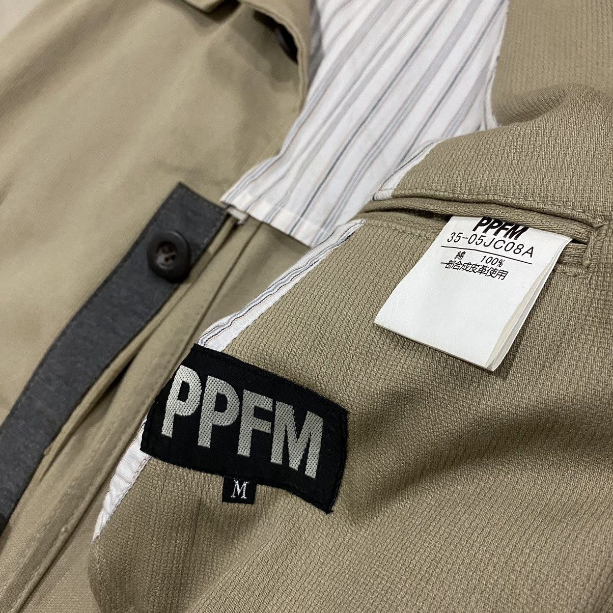 PPFM VINTAGE PPFM BEIGE CASUAL COATS JACKET Size US S / EU 44-46 / 1 - 8 Thumbnail